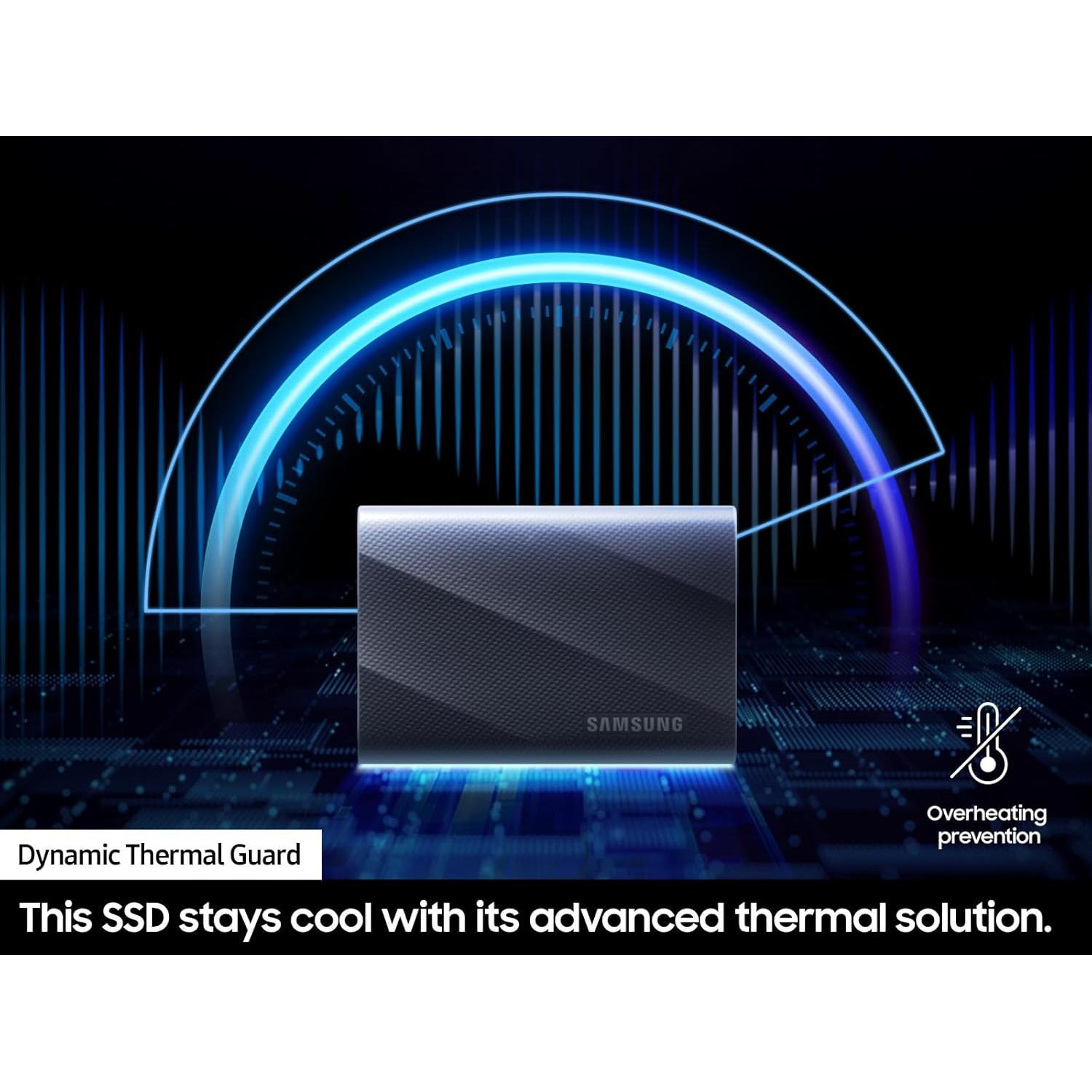 SSD Portátil Samsung T9 4TB USB 3.2 Gen 2x2 Negro