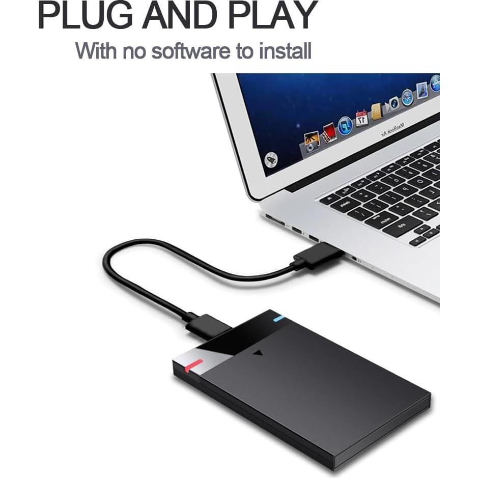 Disco Duro Externo Portátil HWAYO 250GB USB 3.0 Ultra Delgado