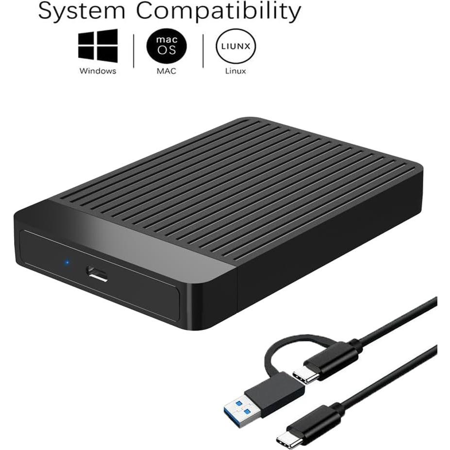 Disco Duro Externo Portátil Tianken 160GB USB 3.1 Tipo C