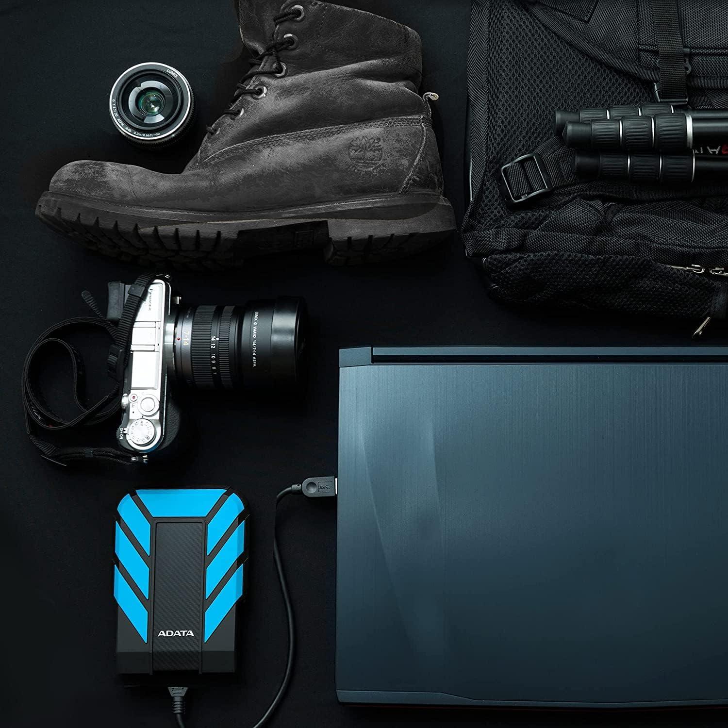 Disco Duro Externo ADATA HD710 Pro 2TB USB 3.1 Resistente Negro