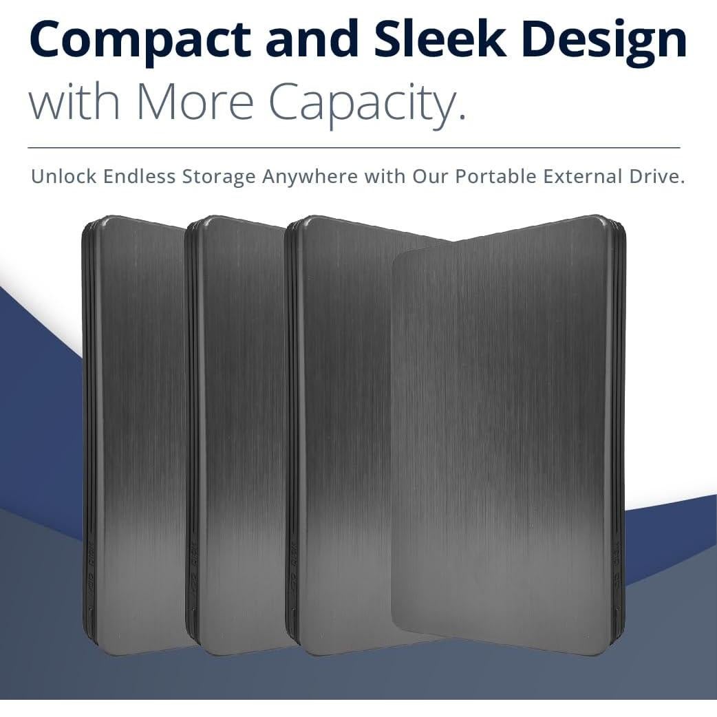 Disco Duro Externo 1TB Genérico USB 3.0 Portátil 2.5"