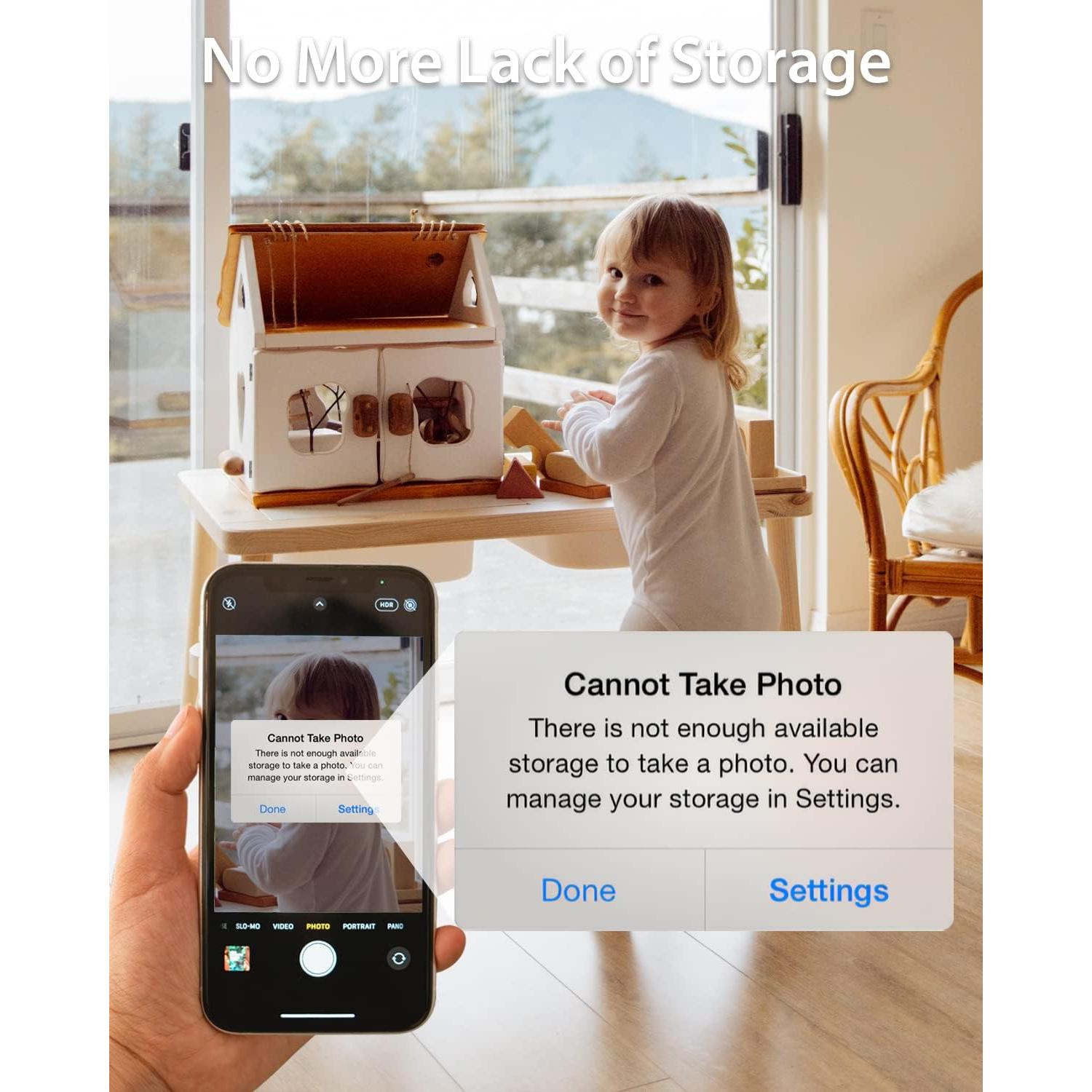 Disco Duro Externo NEWQ 1TB USB 3.0 para iPhone y Android