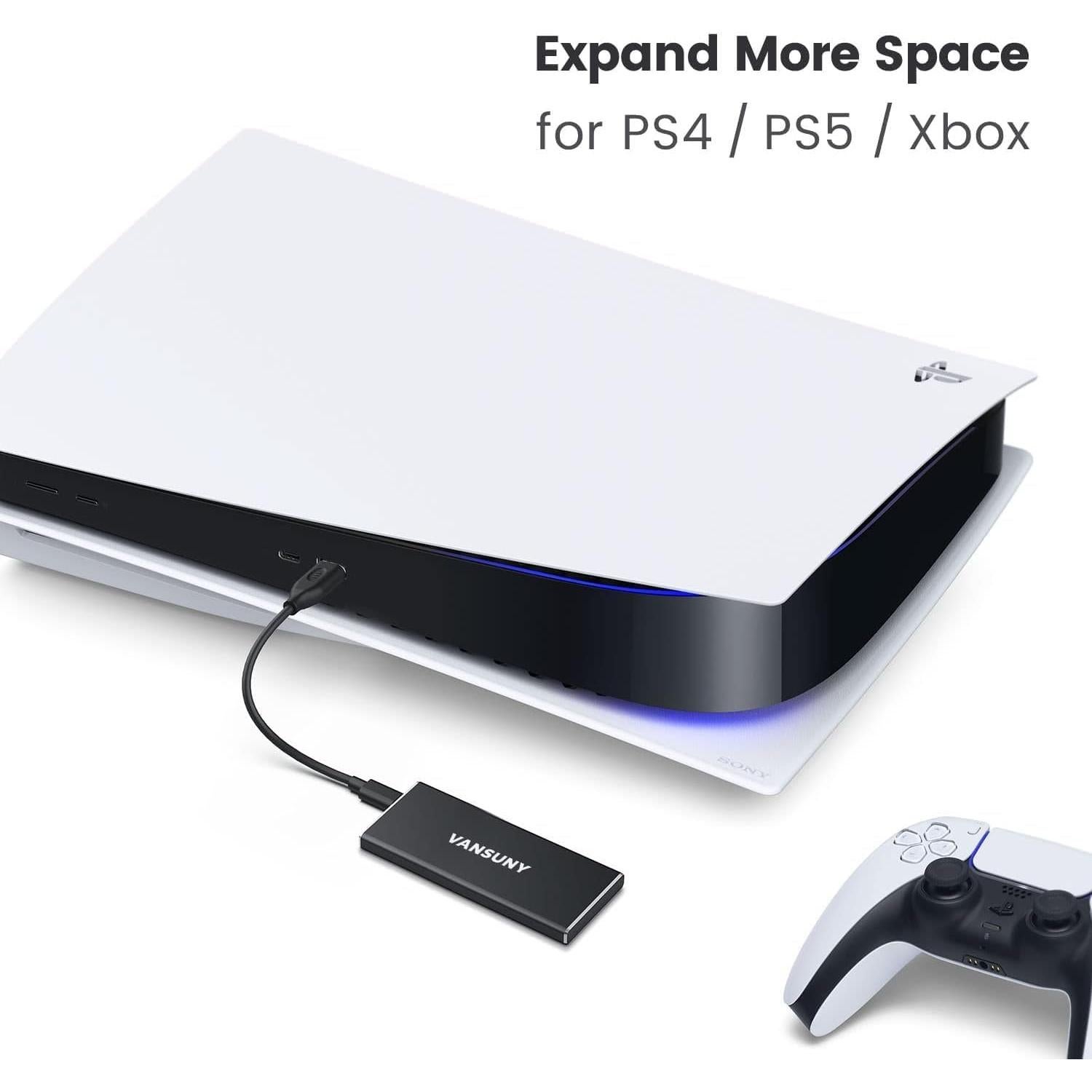 Disco Duro Externo Portátil Vansuny 2TB USB 3.1 Rápido