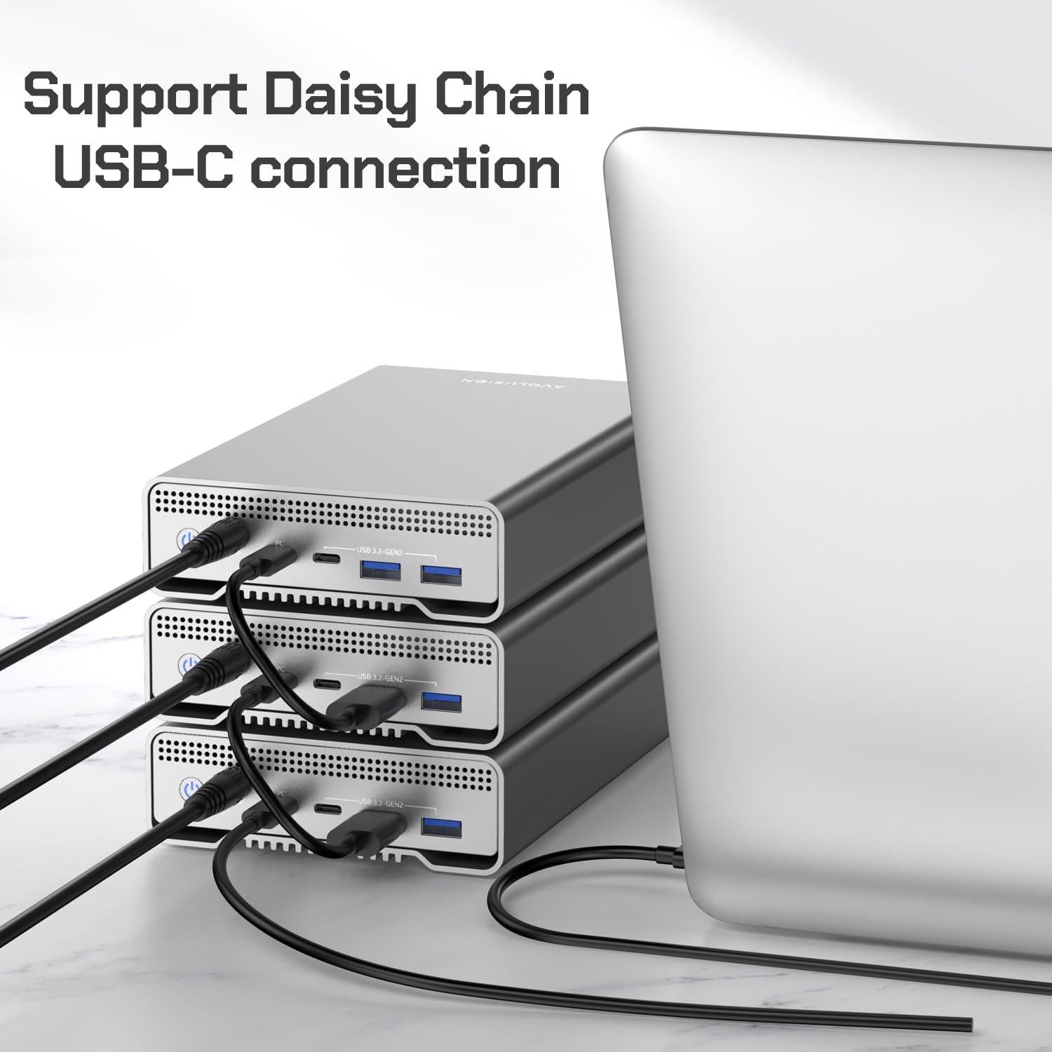 Disco Duro Externo Avolusion PRO-G1 12TB USB-C 10Gbps