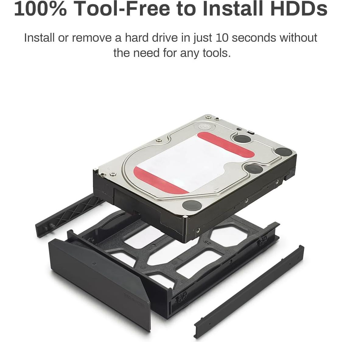 Carcasa HDD Externa TerraMaster D4-320 USB 3.2 4 Bahías 10Gbps
