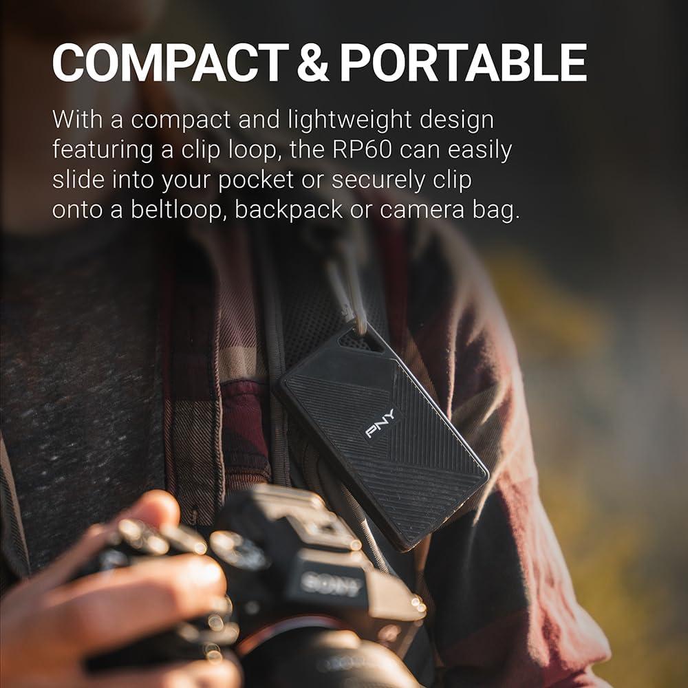 PNY RP60 1TB SSD Portátil Resistente USB-C IP65