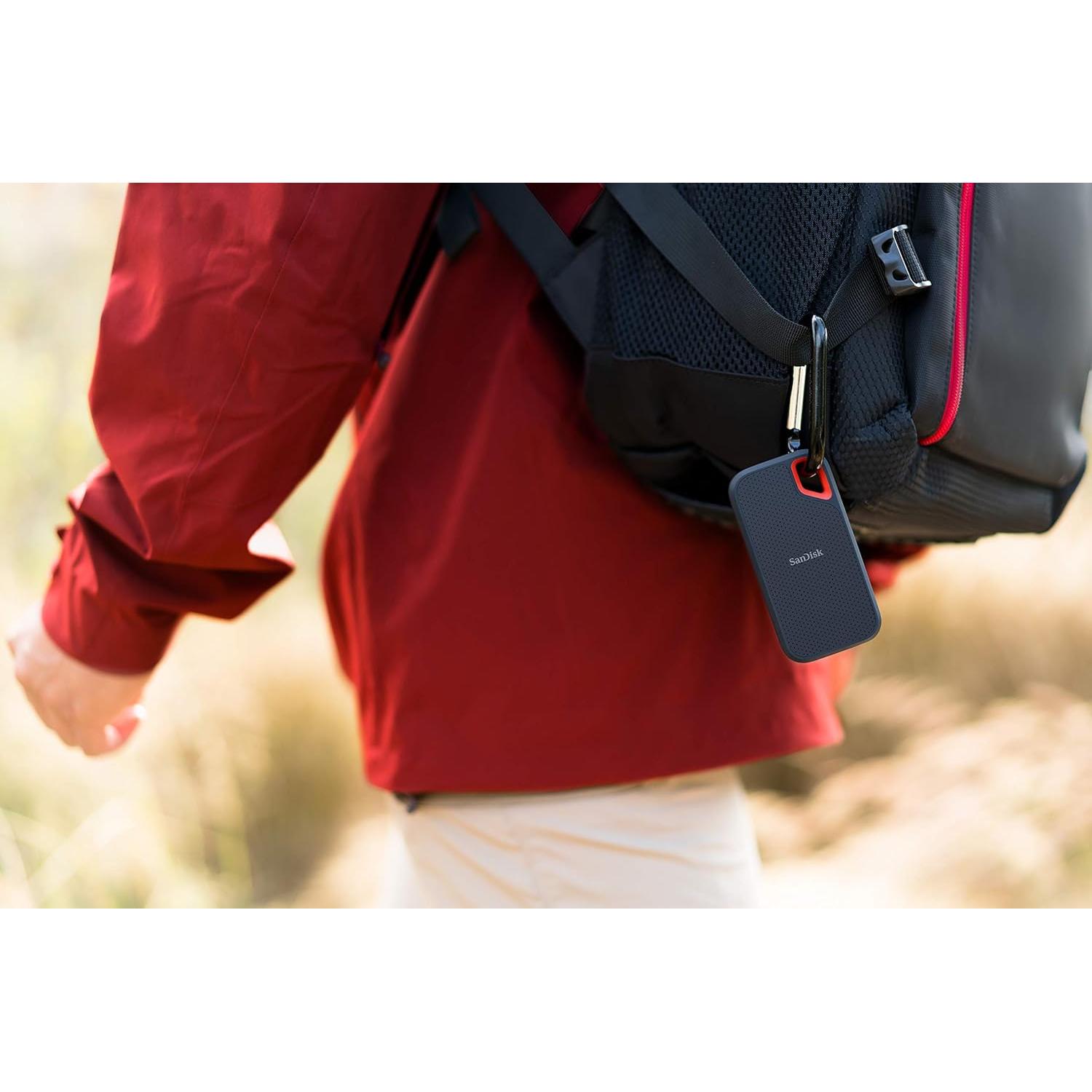 SanDisk Extreme SSD 2TB Portátil USB-C 550MB/s Resistente