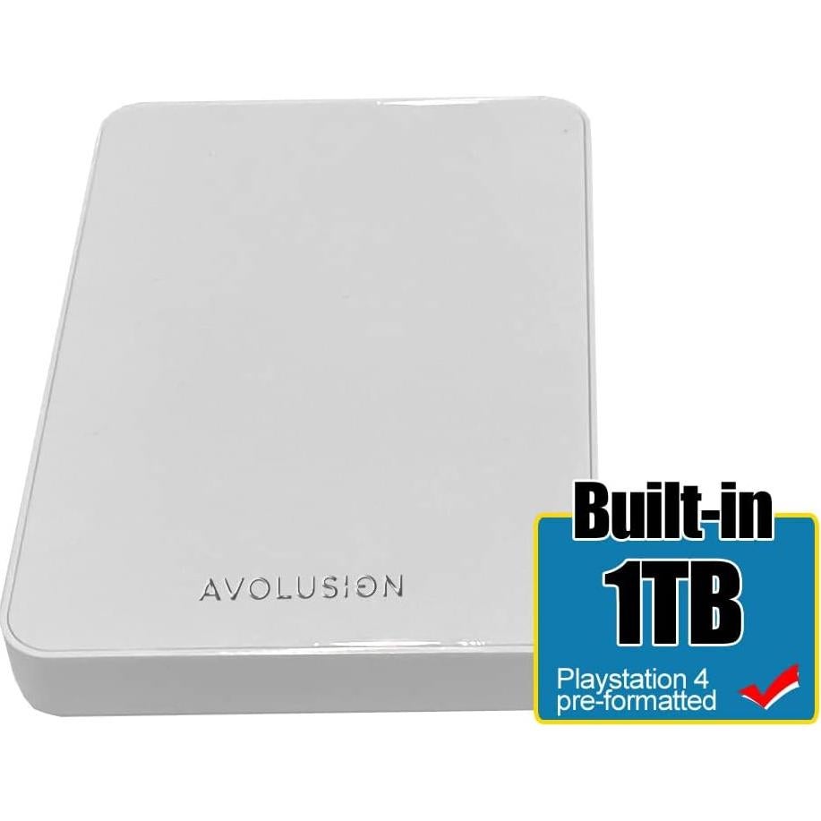 Disco Duro Externo Avolusion Z1-S 1TB USB 3.0 para PS4
