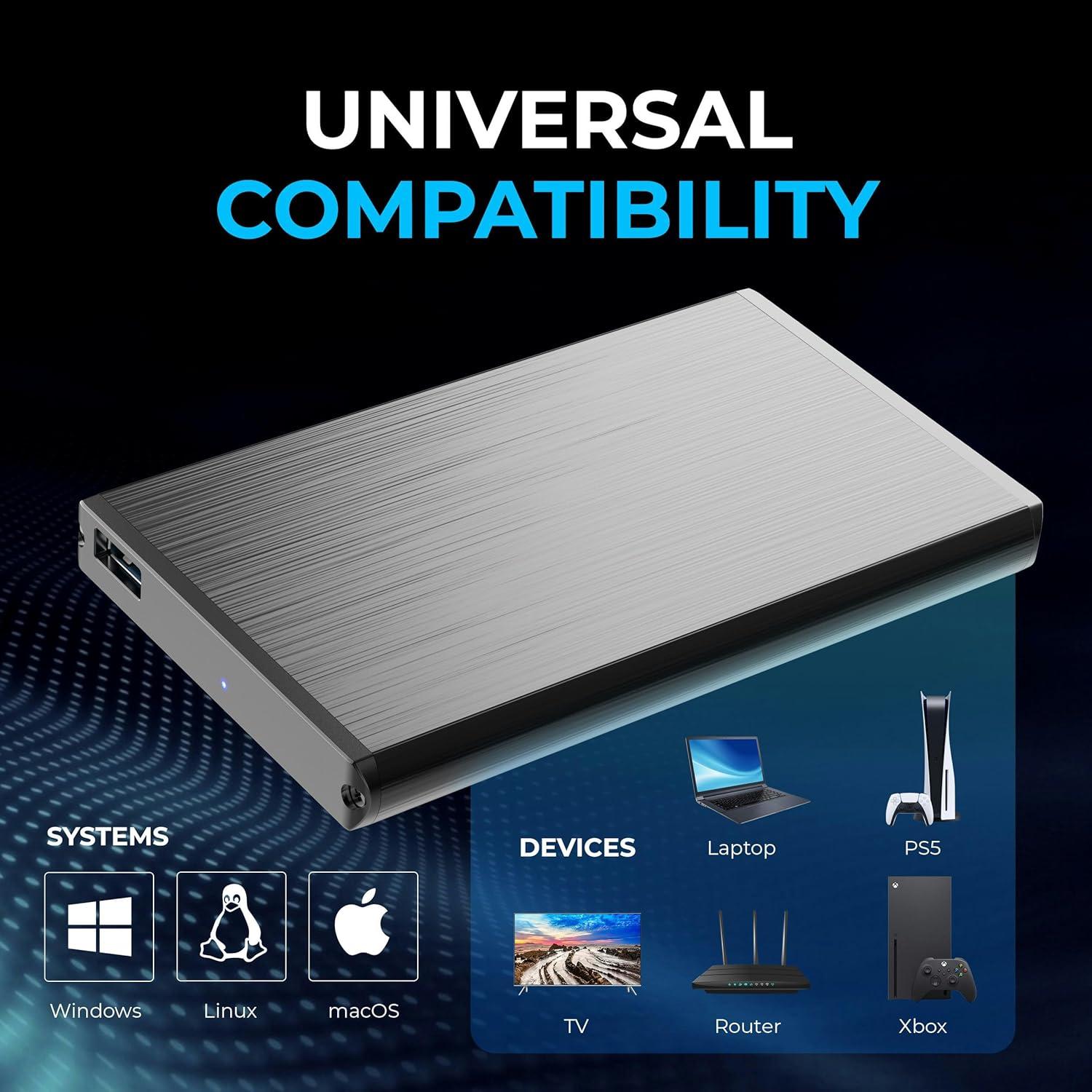 Carcasa Externa SATA 2.5" Sabrent EC-UK30 Aluminio USB 3.0