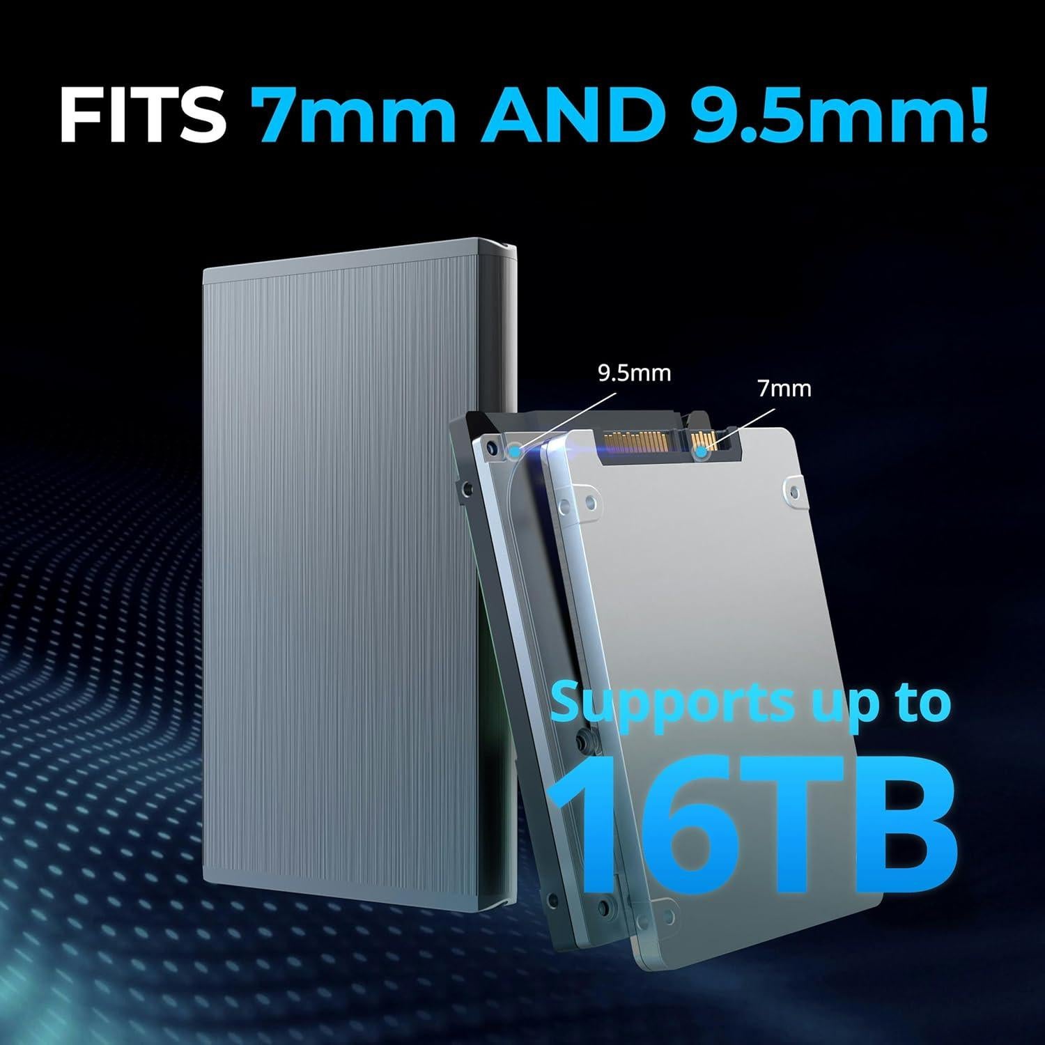 Carcasa Externa SATA 2.5" Sabrent EC-UK30 Aluminio USB 3.0