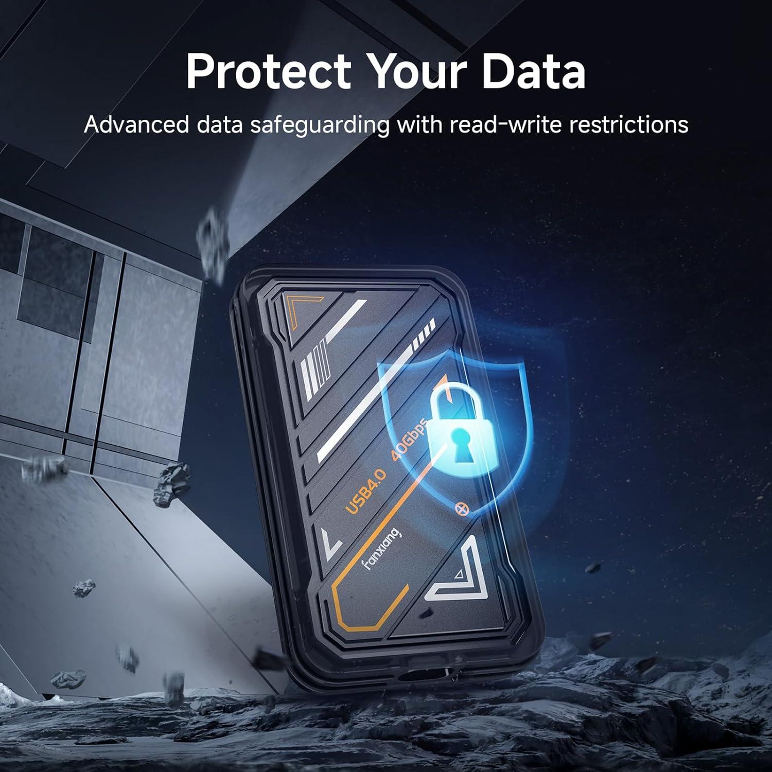 SSD Externo 1TB Fanxiang PS3000 USB 4.0 hasta 3800MB/s