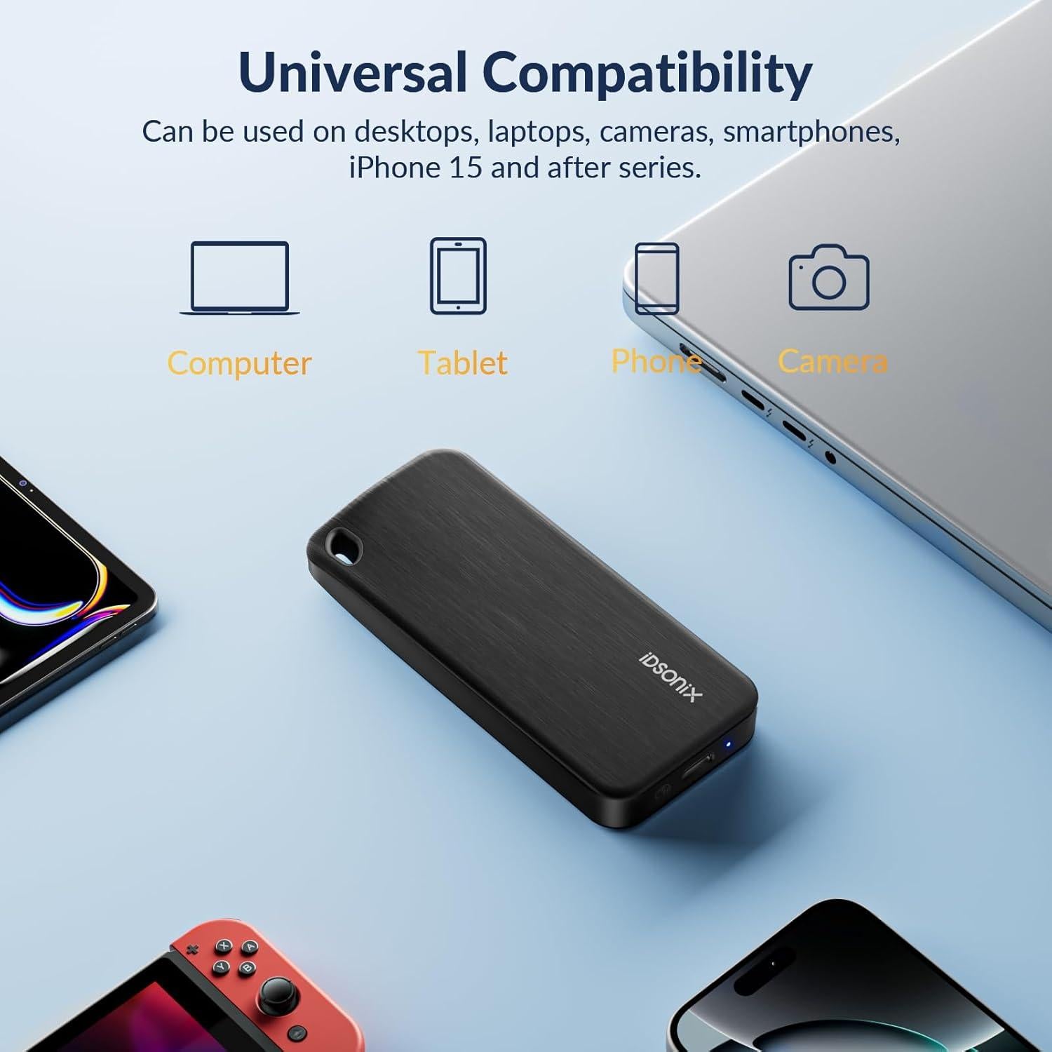 iDsonix SSD Portátil 1TB USB 3.2 Gen 2 Rápido 1000MB/s