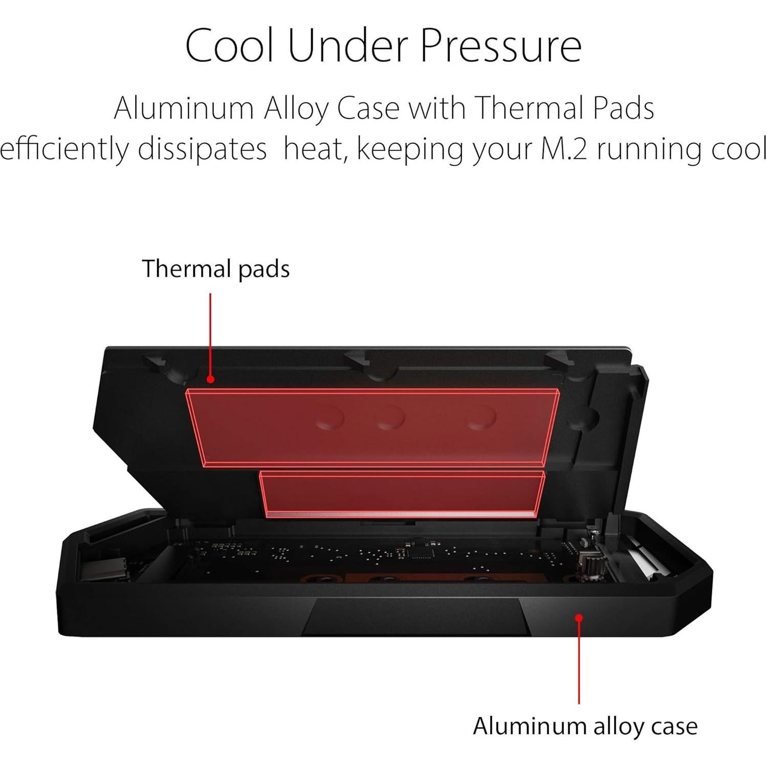 Caja Adaptadora Externa ASUS ROG Strix Arion M.2 NVMe 10 Gbps