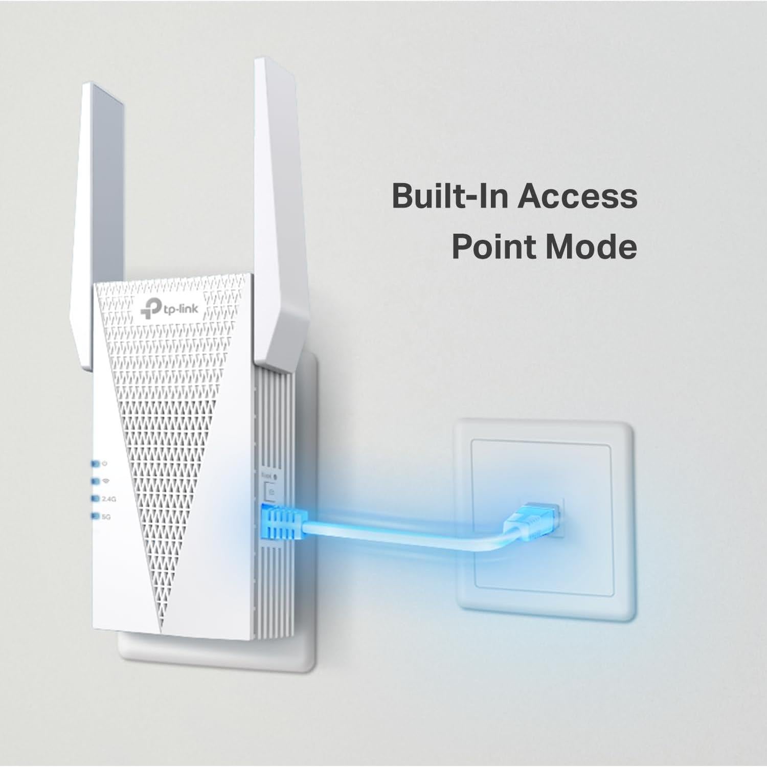 Extensor de Rango WiFi 6 TP-Link RE615X AX1800 Doble Banda