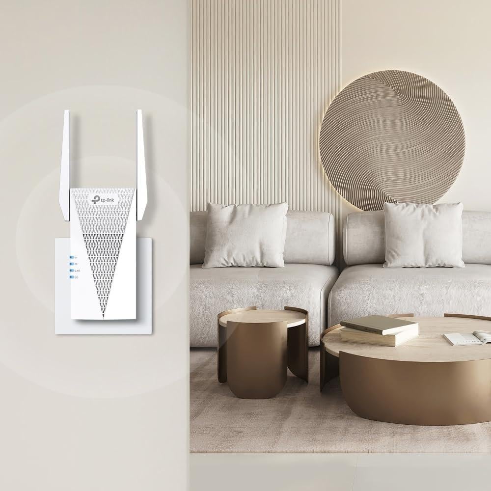 Extensor de Rango WiFi 6 TP-Link RE615X AX1800 Doble Banda