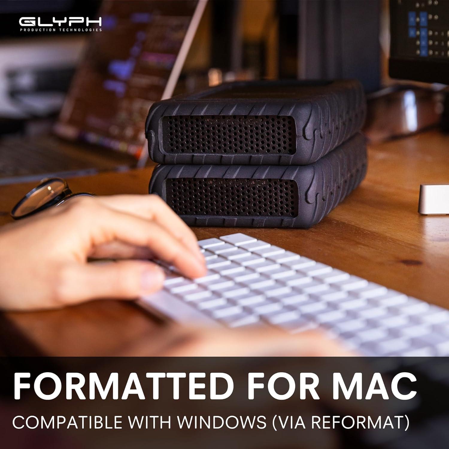 Disco Duro Externo Glyph BlackBox Pro 20TB USB-C 7200 RPM