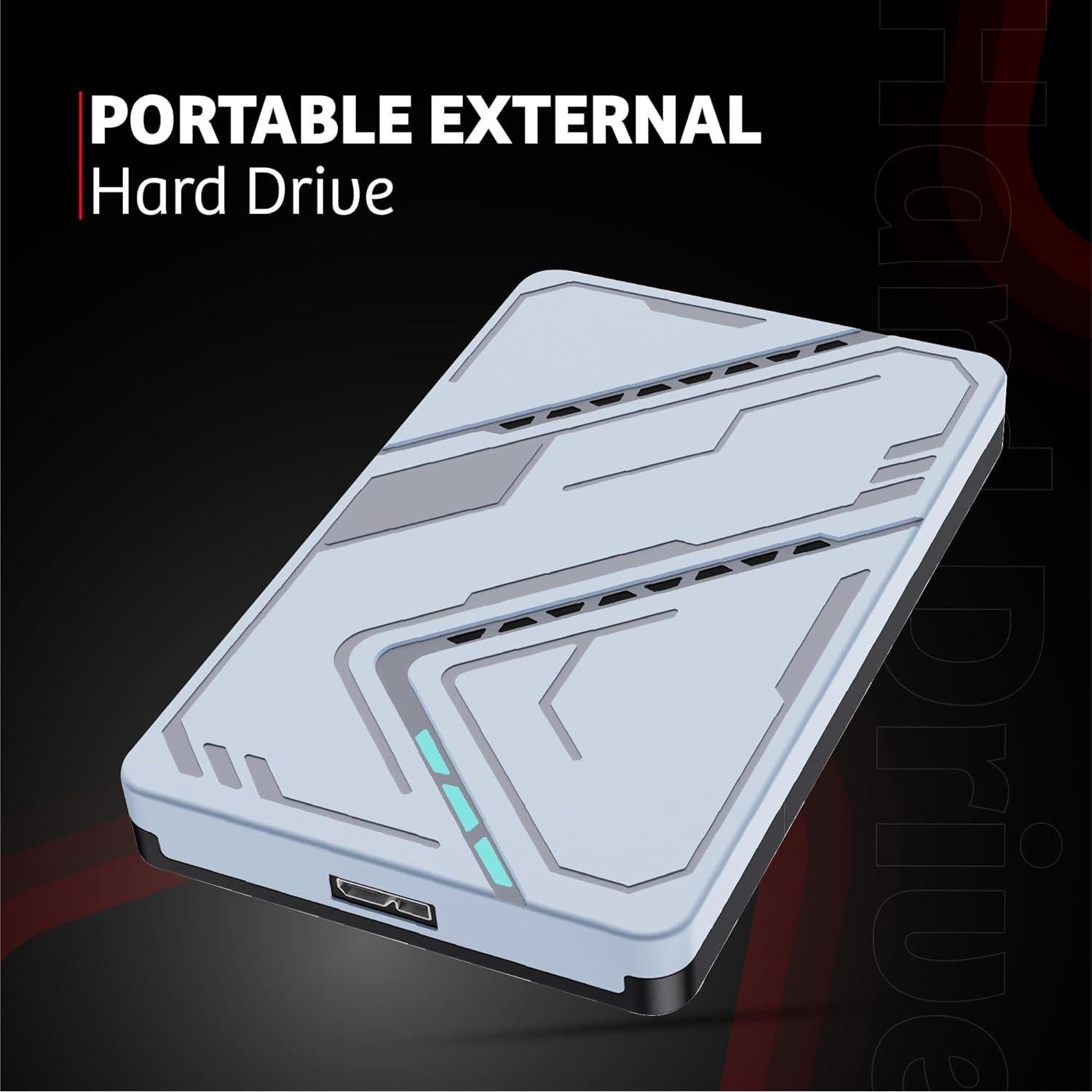 Disco Duro Externo 500GB Genérico USB 3.0 Portátil Plata