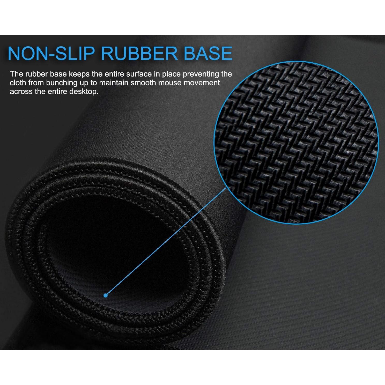 Alfombrilla de Ratón Grande ANTERK 80x40 cm Impermeable