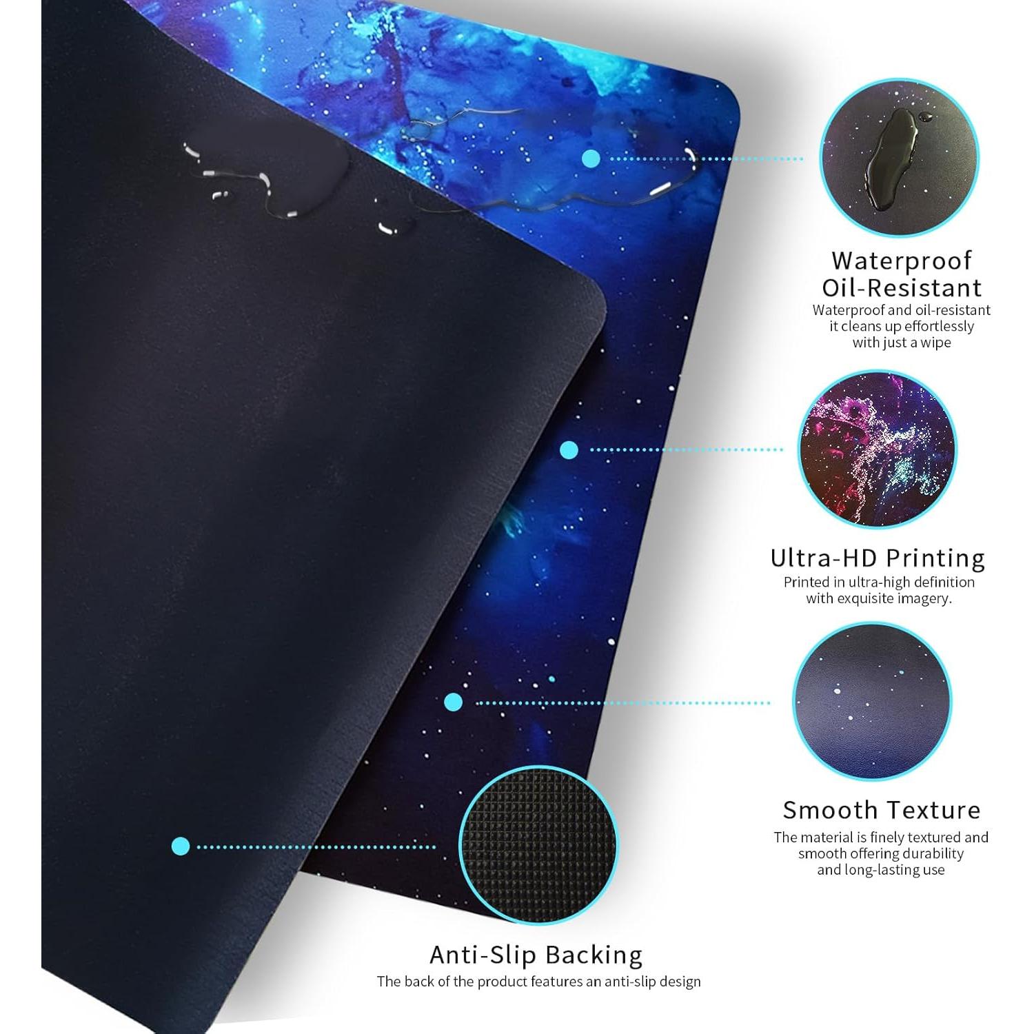 Alfombrilla de Ratón XXL Paluxaraon Galaxia 80 x 40 cm