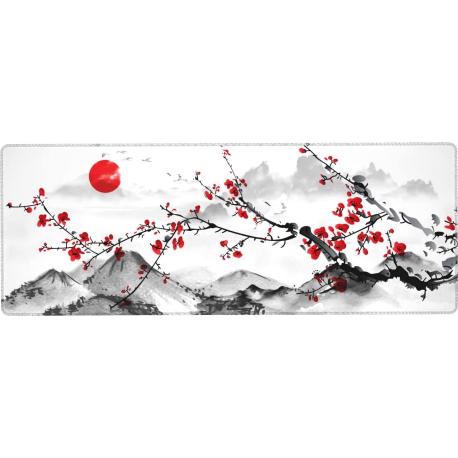 Alfombrilla de Ratón Extendida Omosri Sakura 80x30 cm Rosa