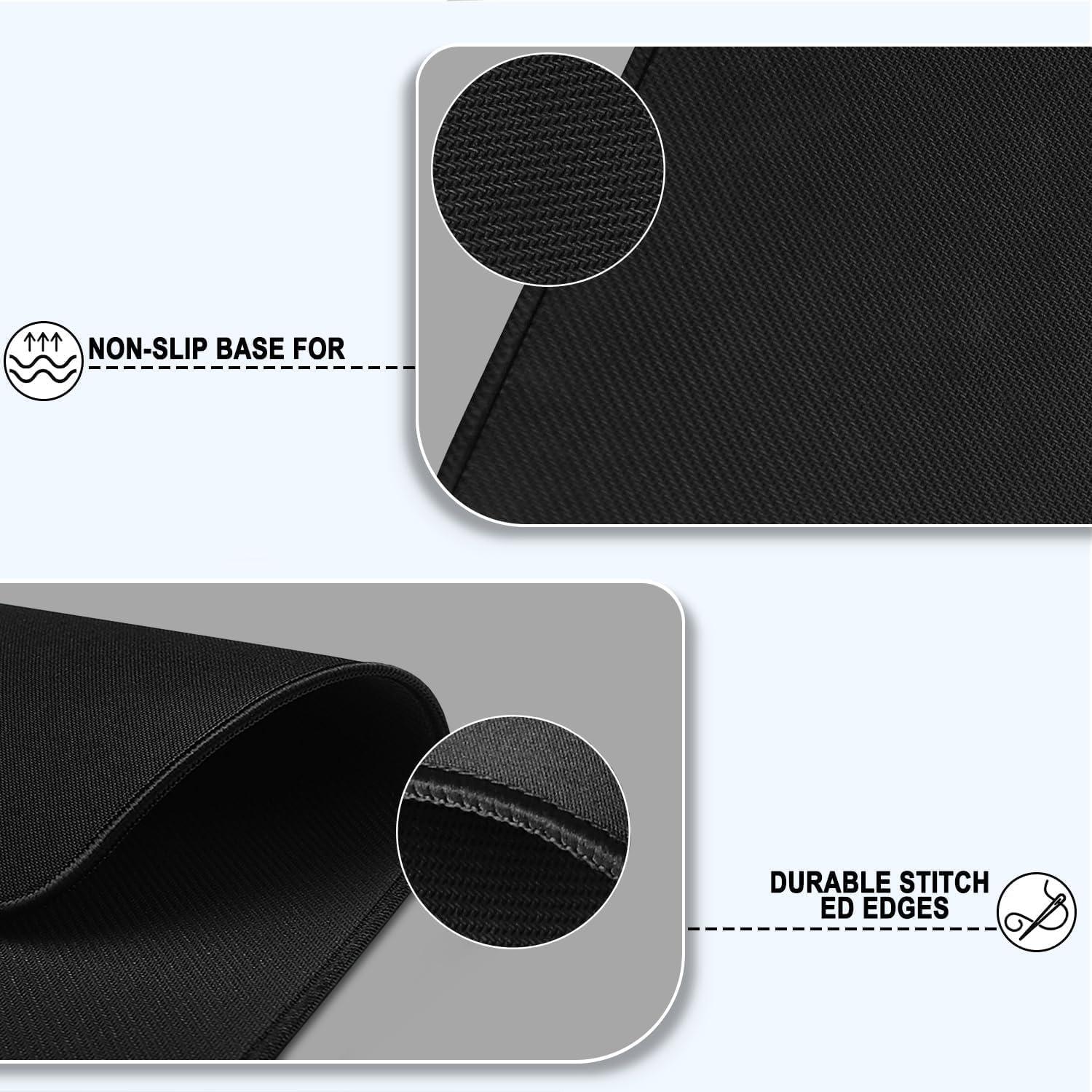 Alfombrilla de Escritorio Grande Deyzeum 80x40 cm Impermeable