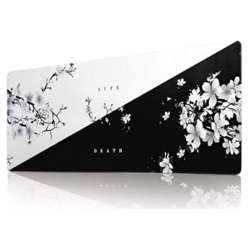 Alfombrilla de Ratón Gaming WENNGEIBORT XL 80x30cm Flor de Cerezo