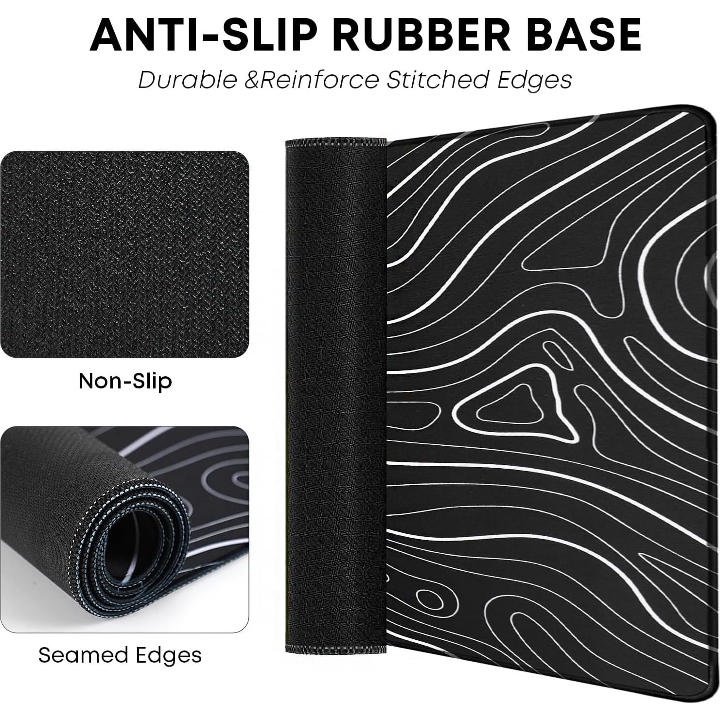 Alfombrilla de Ratón Grande KMLVILE Topográfica 80x40 cm