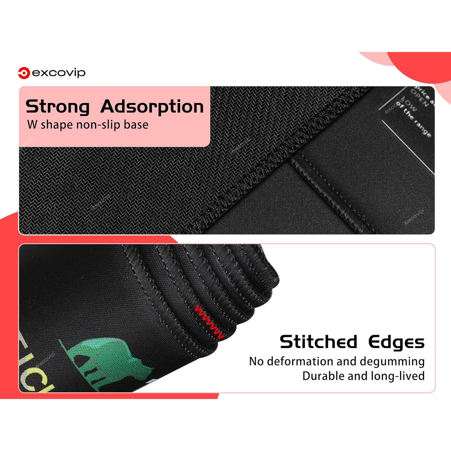 Alfombrilla de Ratón Grande Ablieve 800x300mm Antideslizante