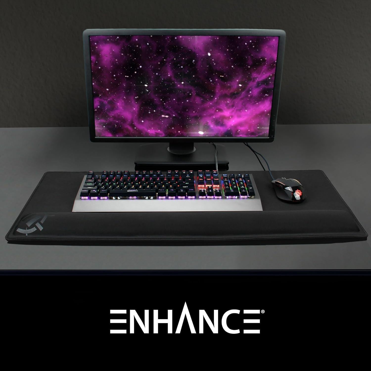 Almohadilla XXL para Mouse Enhance con Soporte Ergonómico