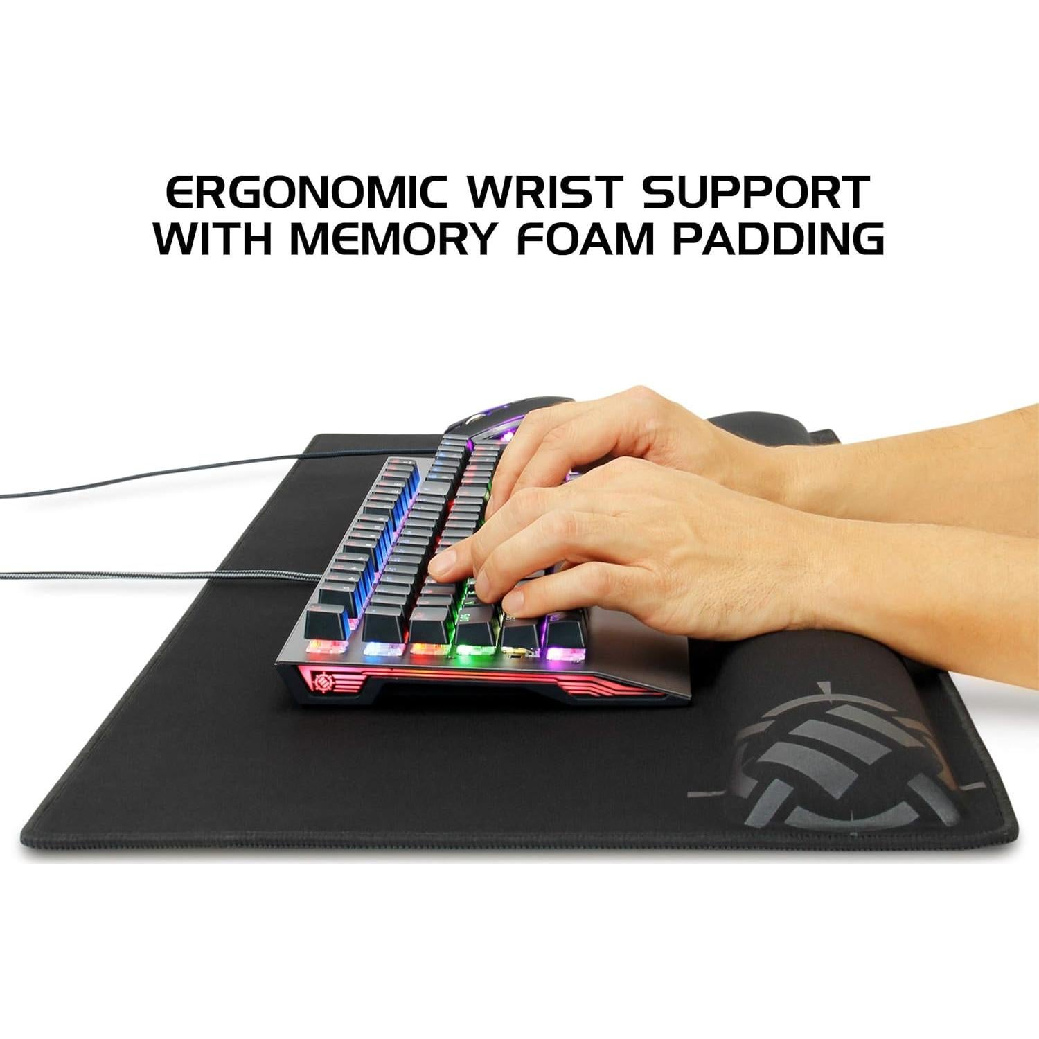 Almohadilla XXL para Mouse Enhance con Soporte Ergonómico