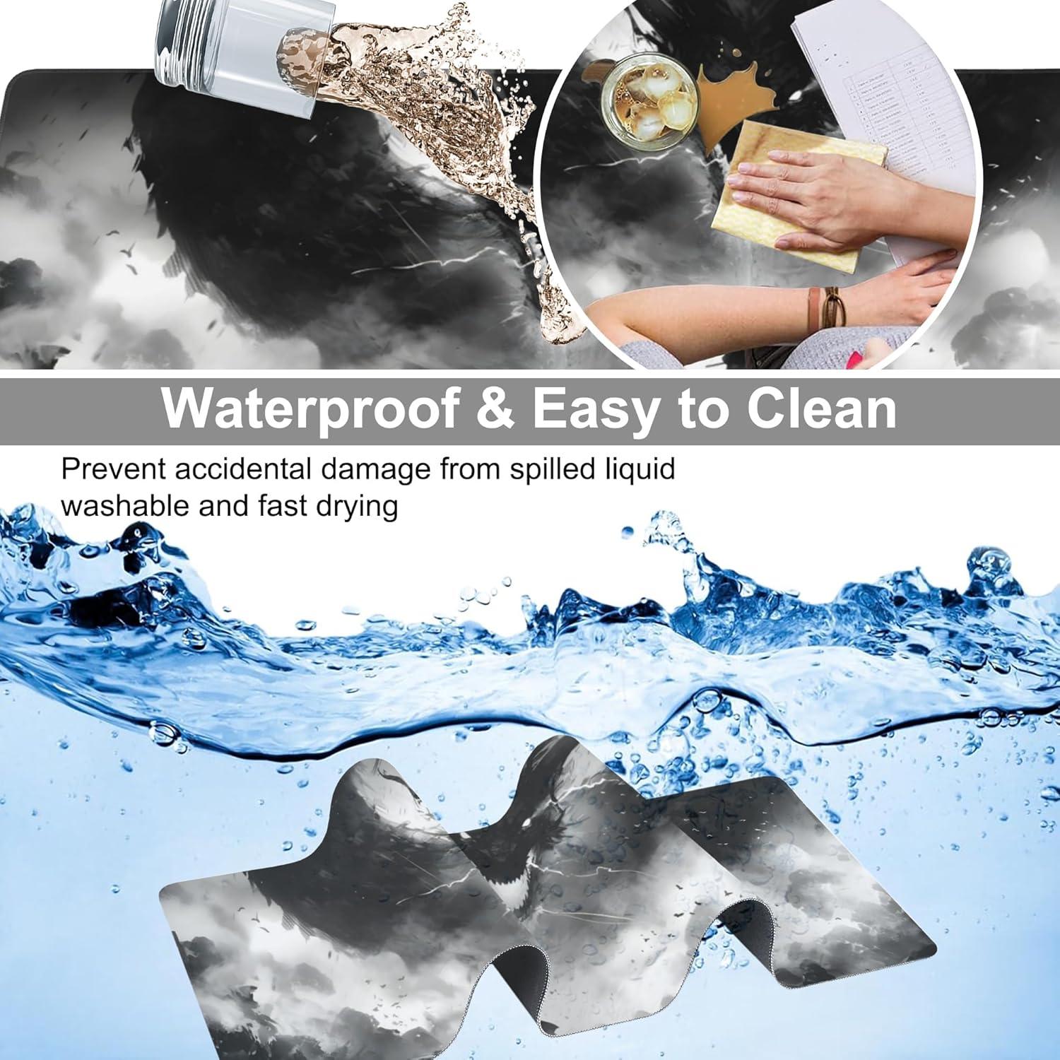 Alfombrilla de Ratón XXL Gnhkmw Anime Horror Manga 90x40 cm