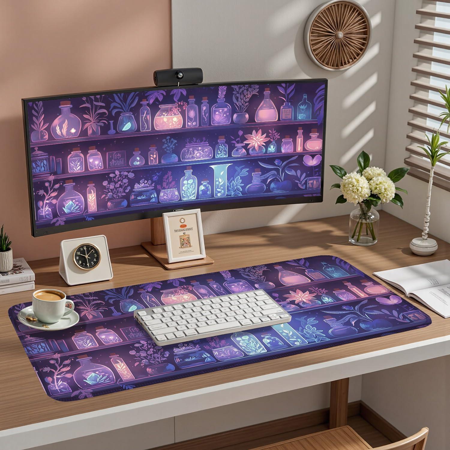 Alfombrilla de escritorio Nasdalgias XL 80x40 cm mística bruja