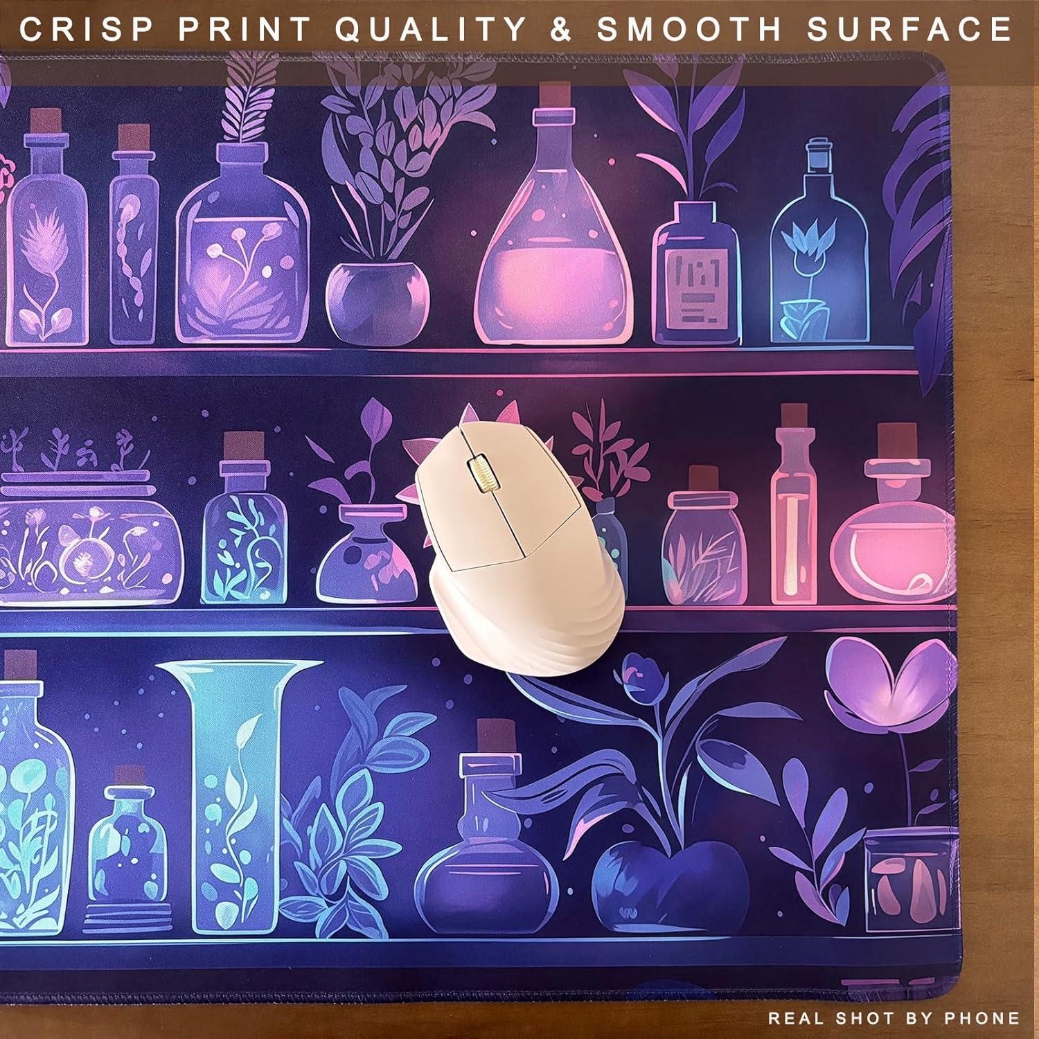 Alfombrilla de escritorio Nasdalgias XL 80x40 cm mística bruja