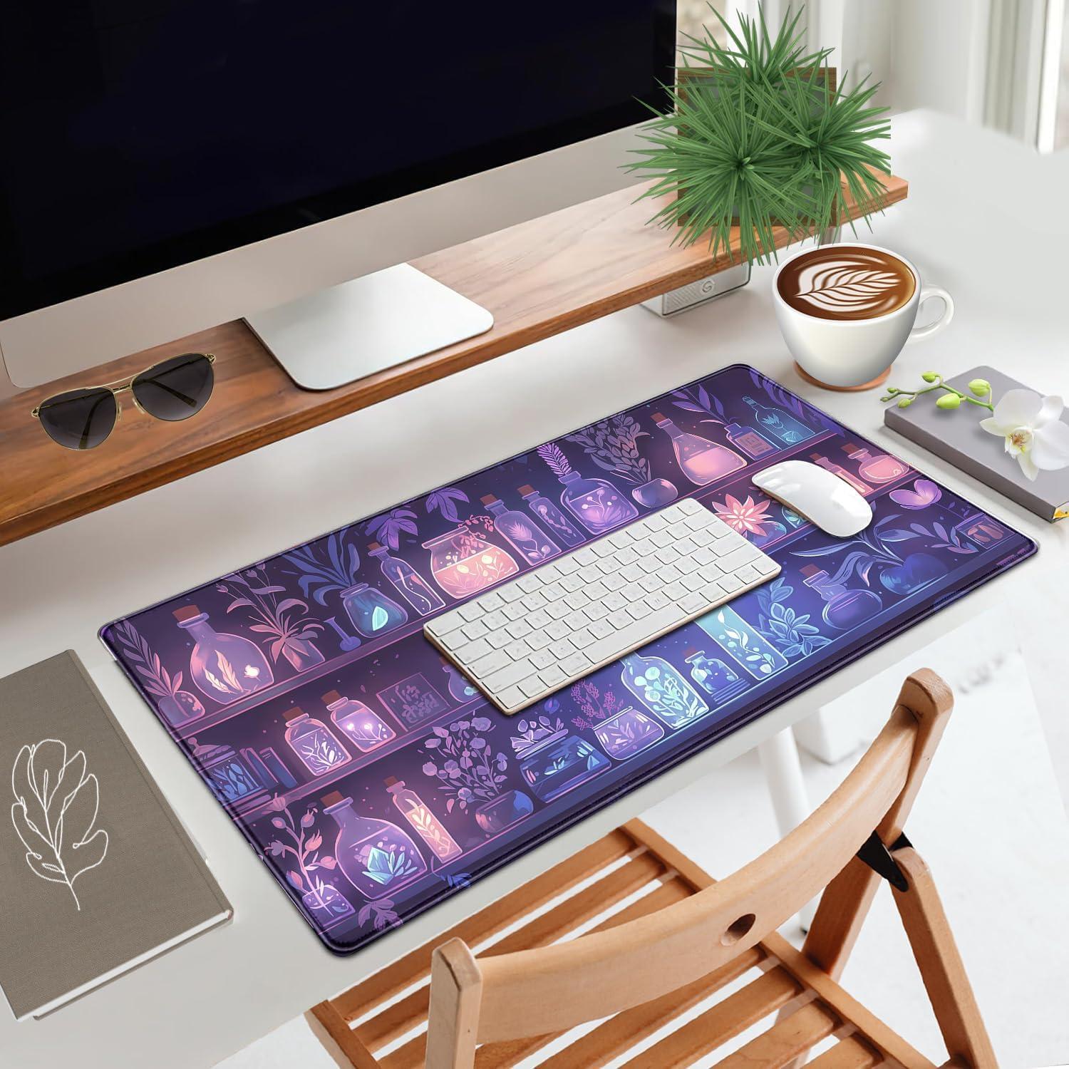 Alfombrilla de escritorio Nasdalgias XL 80x40 cm mística bruja