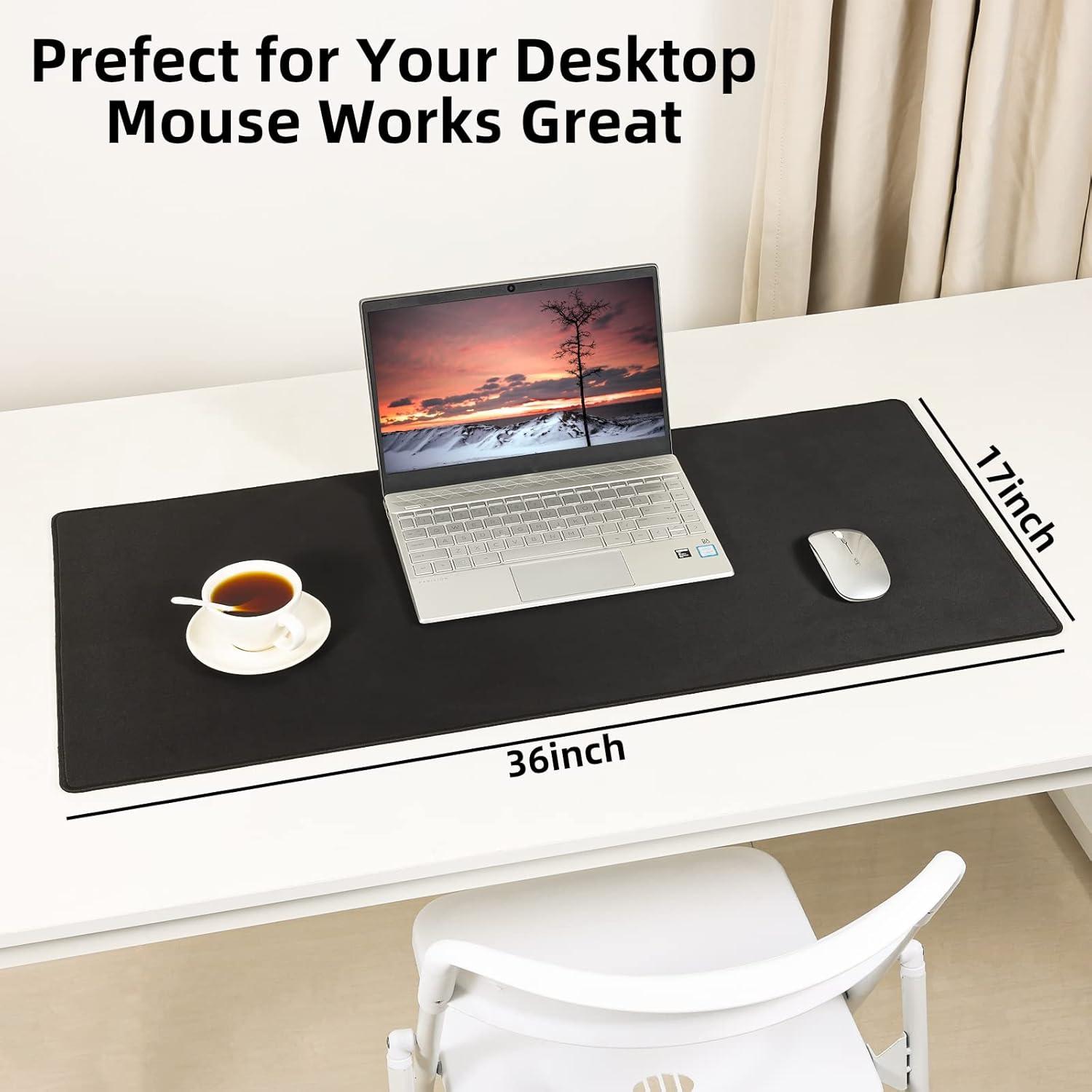 Alfombrilla de Ratón Grande Wolaile XL 914x431 mm Impermeable