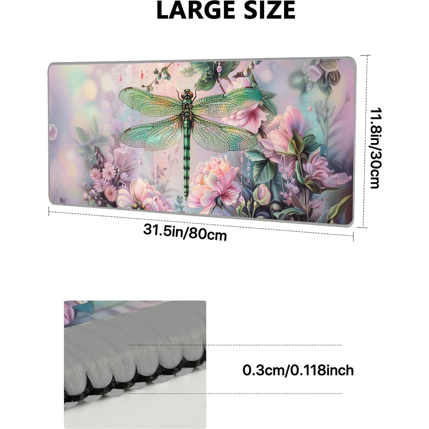 Alfombrilla de Ratón Grande Sagacitrix 80x30cm Impermeable