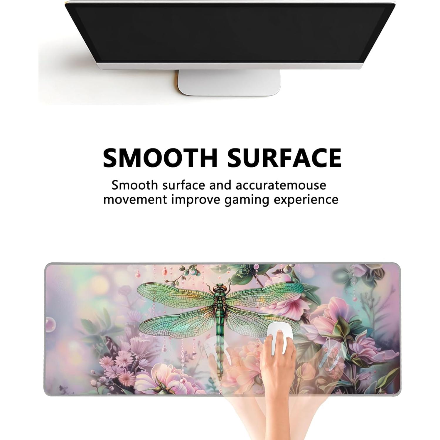 Alfombrilla de Ratón Grande Sagacitrix 80x30cm Impermeable