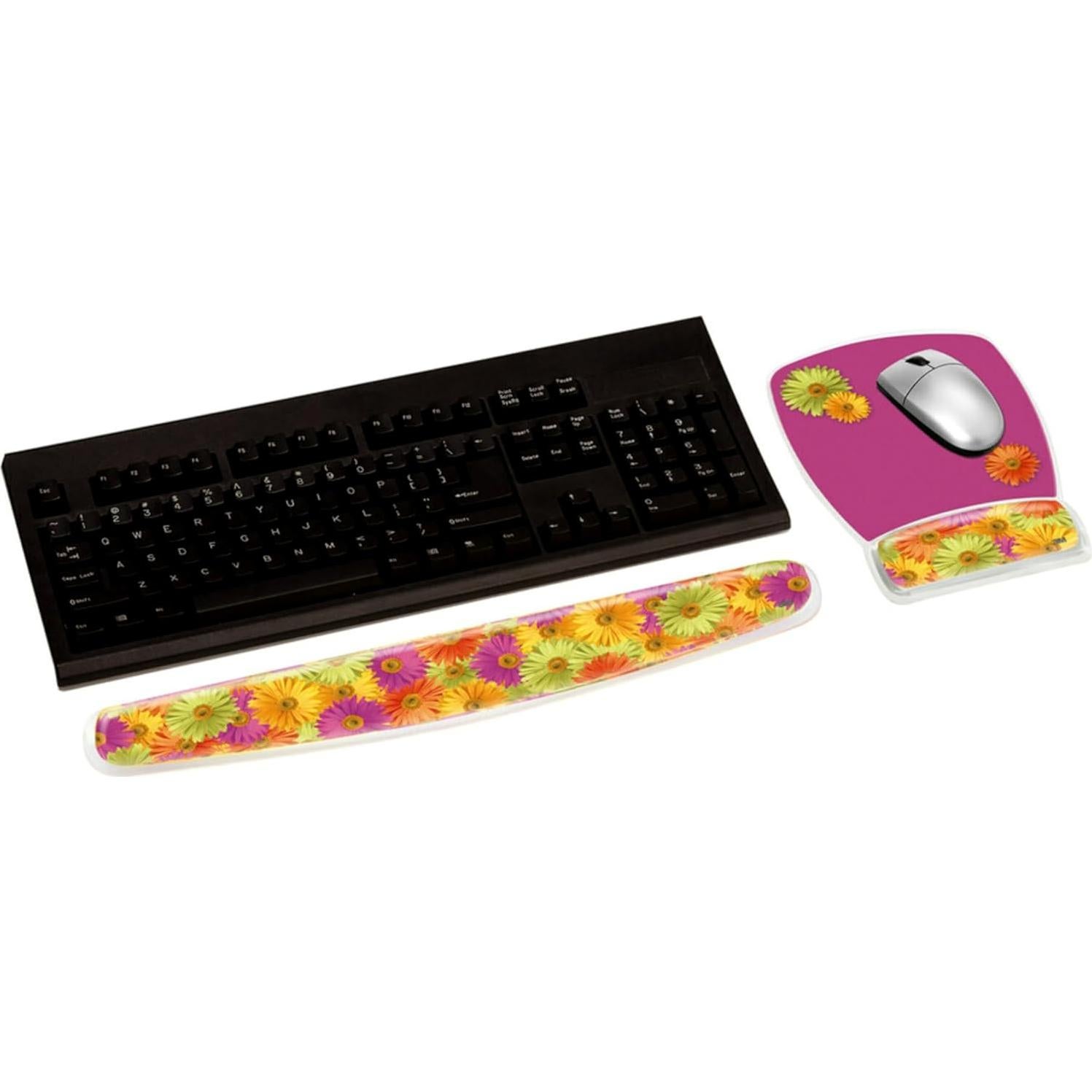 Alfombrilla de Ratón 3M con Reposamuñecas de Gel Margarita