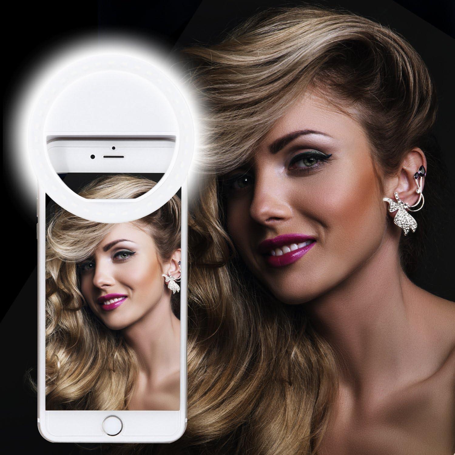 Luz de Anillo para Selfie XINBAOHONG Recargable 36 LED