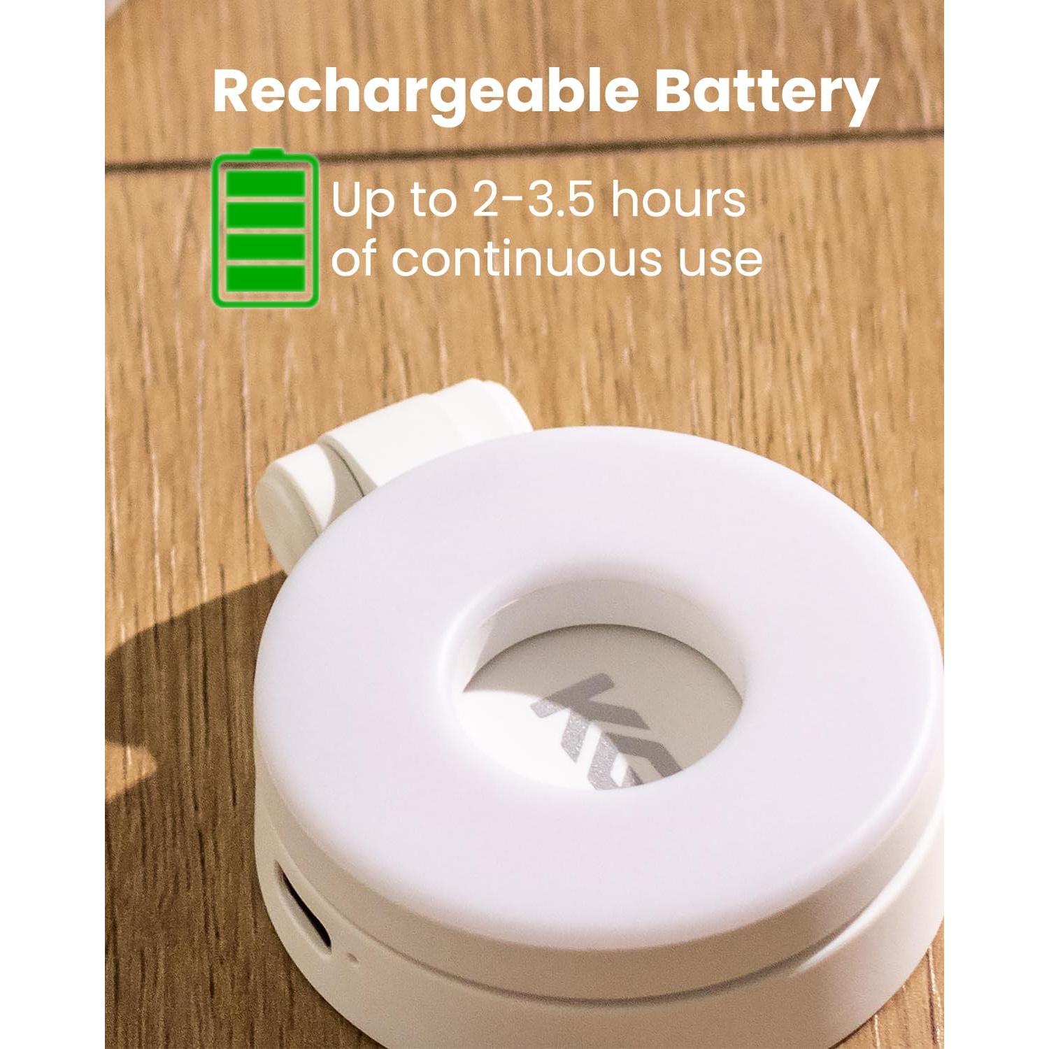 Luz de Selfie Magnética KraftGeek para iPhone MagSafe Blanca