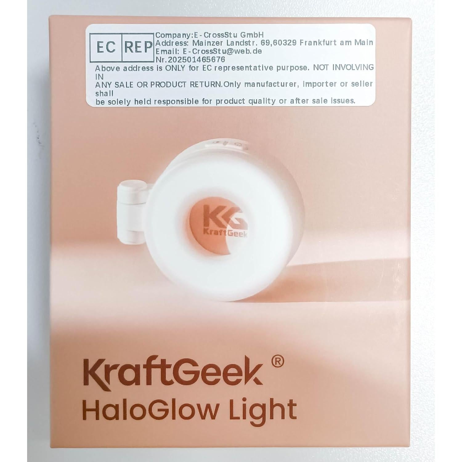 Luz de Selfie Magnética KraftGeek para iPhone MagSafe Blanca