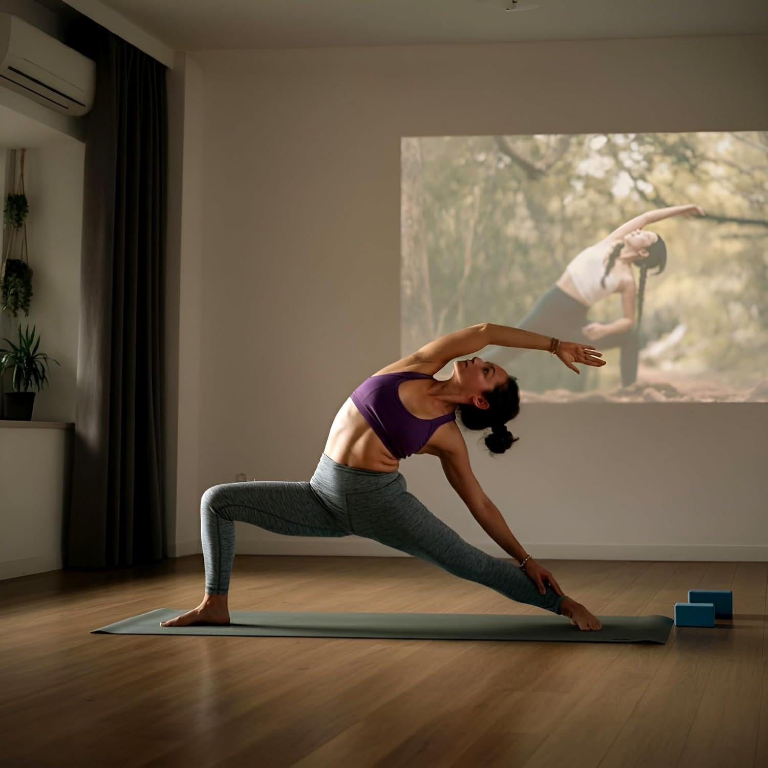 Proyector Portátil Miroir M200S HD - Streaming Android TV, 100"