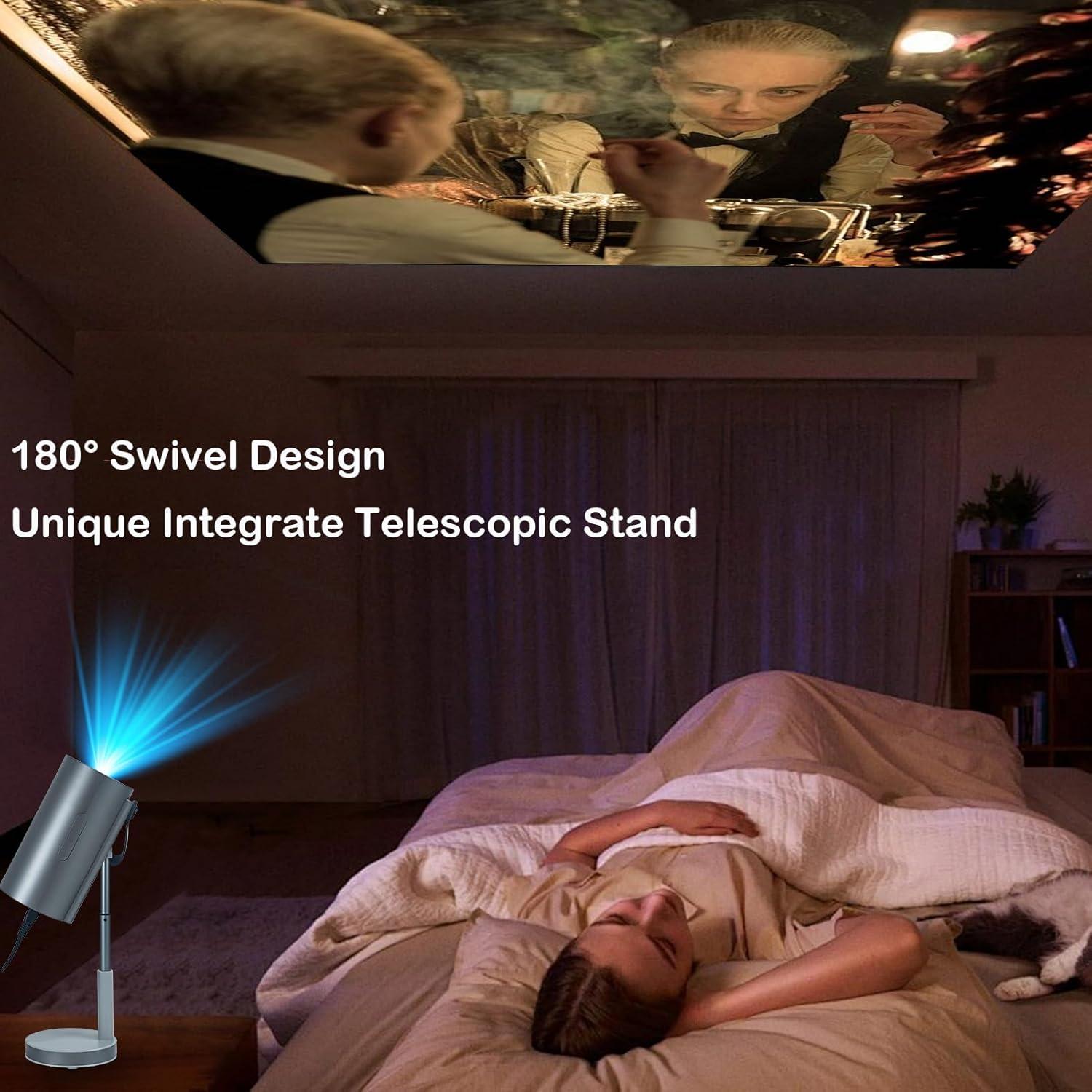 Proyector Mini Portátil Yidedraw TS-3 Pro 1080P WiFi 6 350 Lúmenes