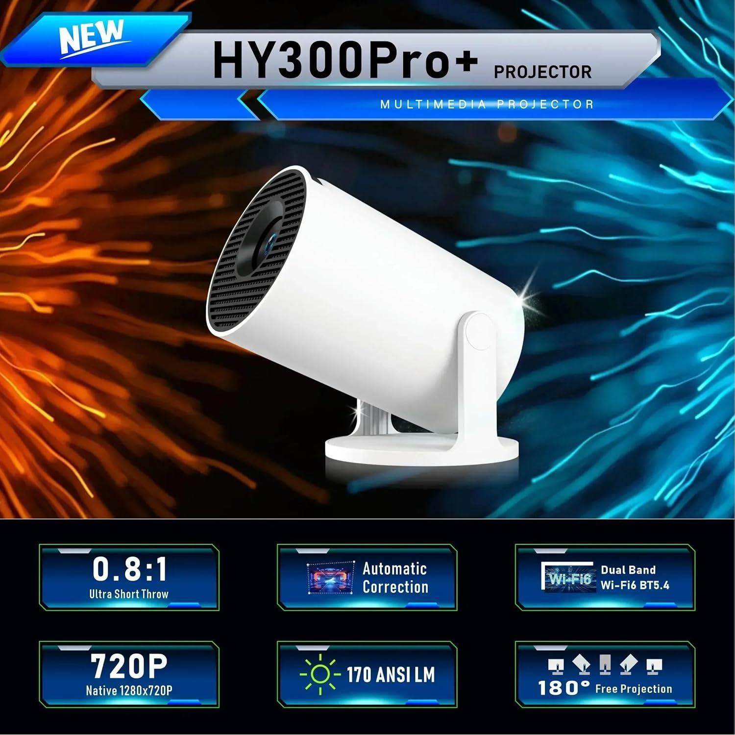 Mini Proyector Astarama 4K Wifi 6 Bluetooth 5.4 130"