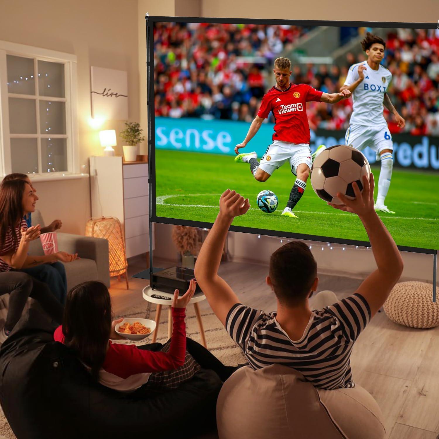 Pantalla de proyector portátil STWUI PS120 120" 16:9 4K HD