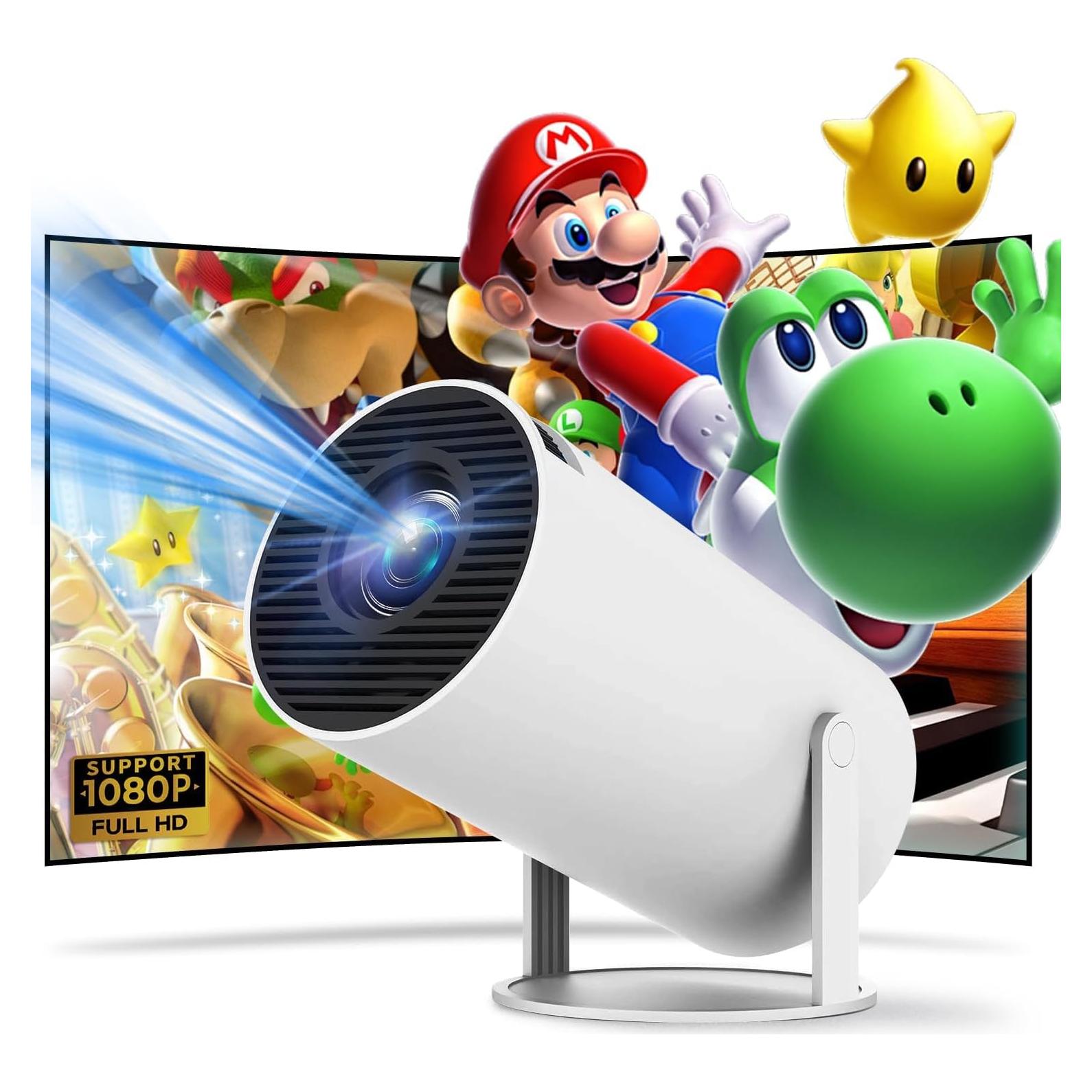 Proyector Portátil HOLEPLUS HY300 4K 1080P Wi-Fi 6 0.67kg