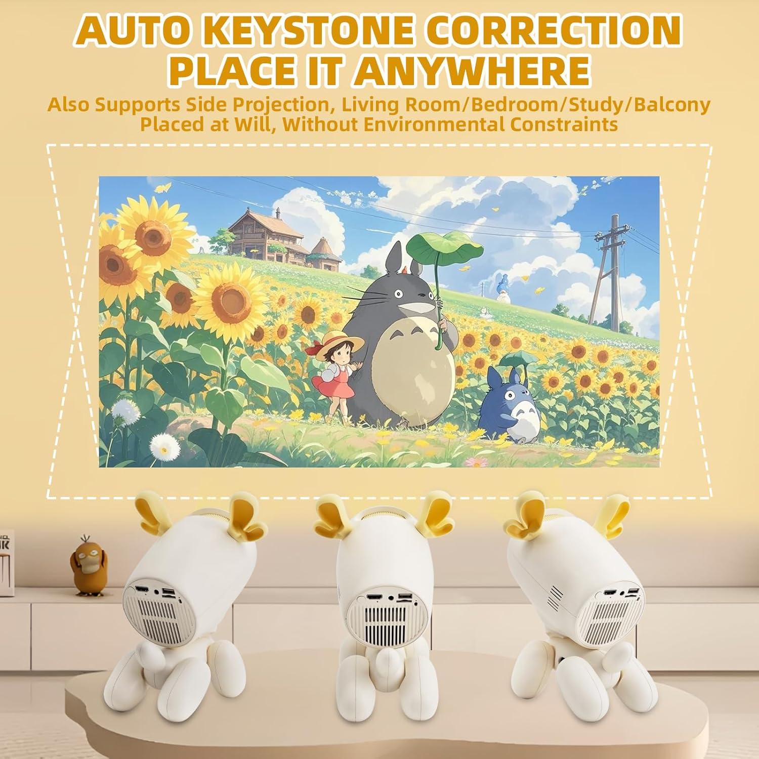 Proyector Mini SVLIBO NSL02 1080P Portátil WiFi 6 Bluetooth 5.1