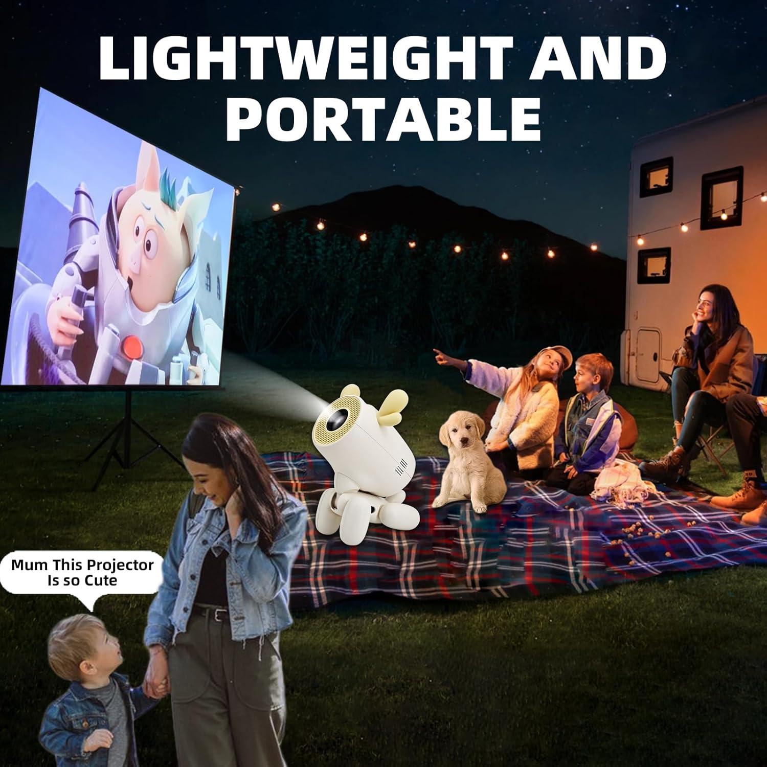 Proyector Mini SVLIBO NSL02 1080P Portátil WiFi 6 Bluetooth 5.1