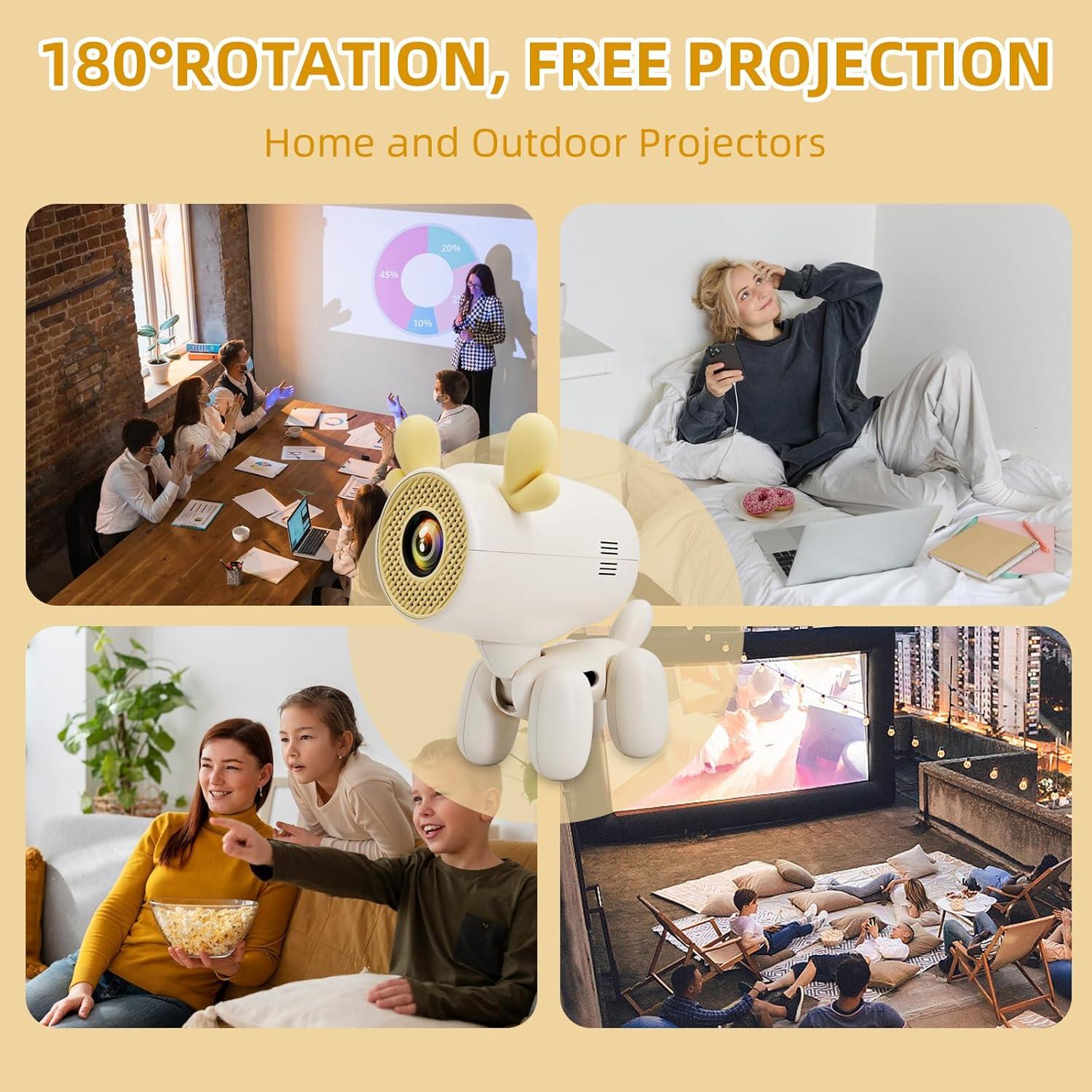 Proyector Mini SVLIBO NSL02 1080P Portátil WiFi 6 Bluetooth 5.1