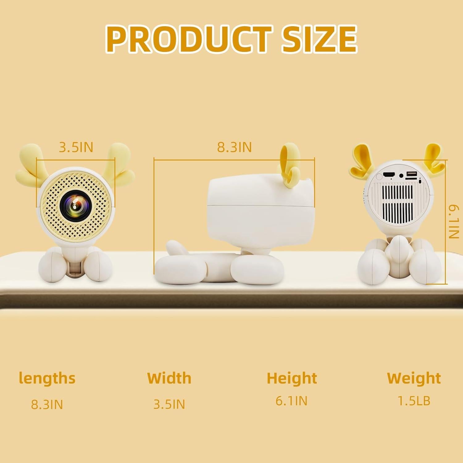 Proyector Mini SVLIBO NSL02 1080P Portátil WiFi 6 Bluetooth 5.1